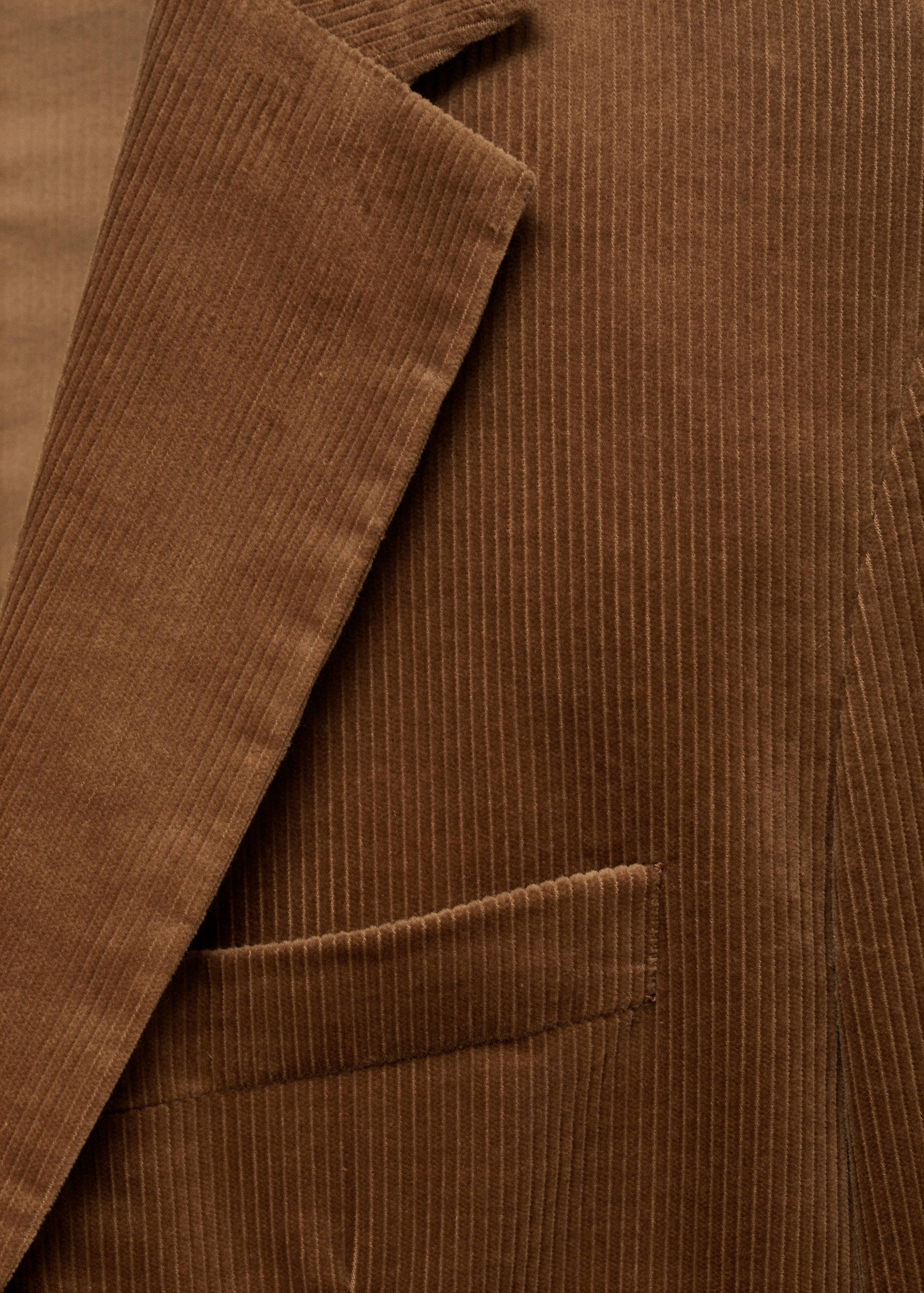 Slim fit corduroy blazer - Details of the article 8