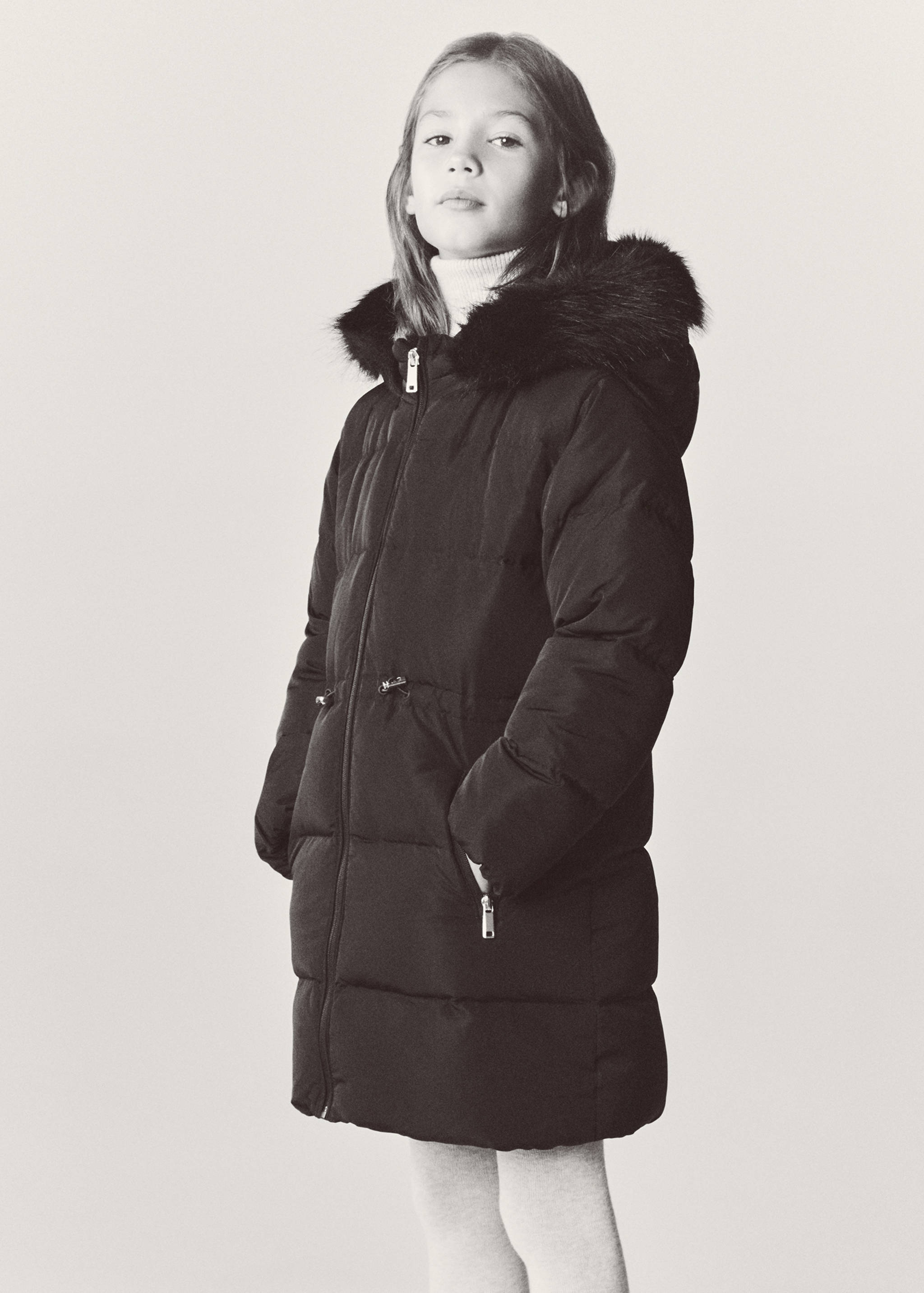 Puffer feather coat - Details of the article 6