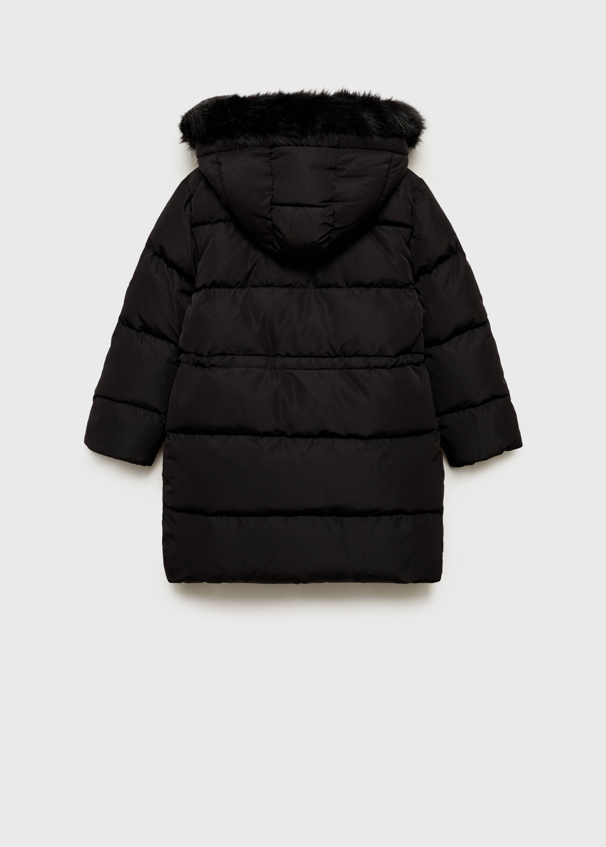 Puffer feather coat - Reverse of the article