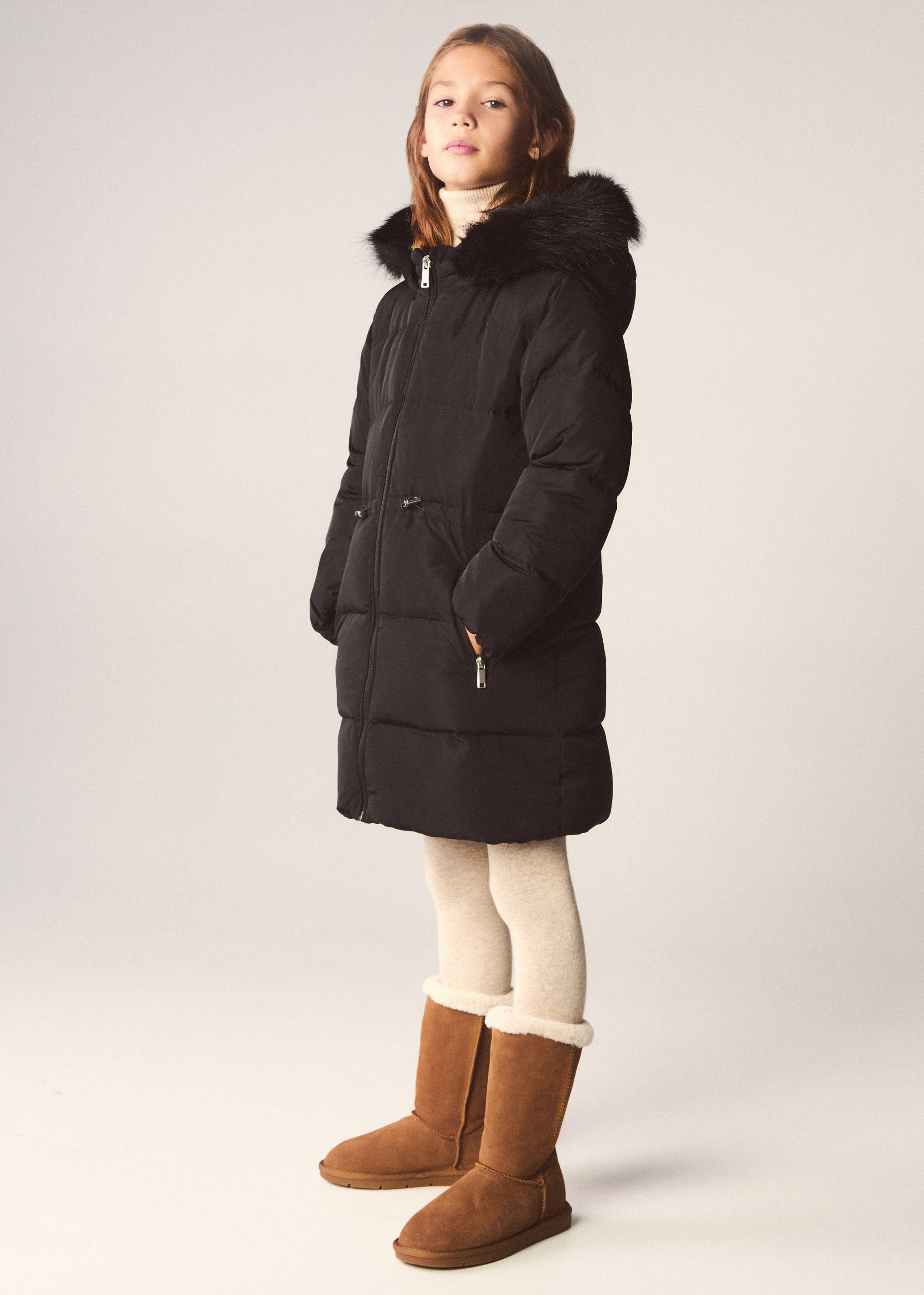 Puffer feather coat - Details of the article 5