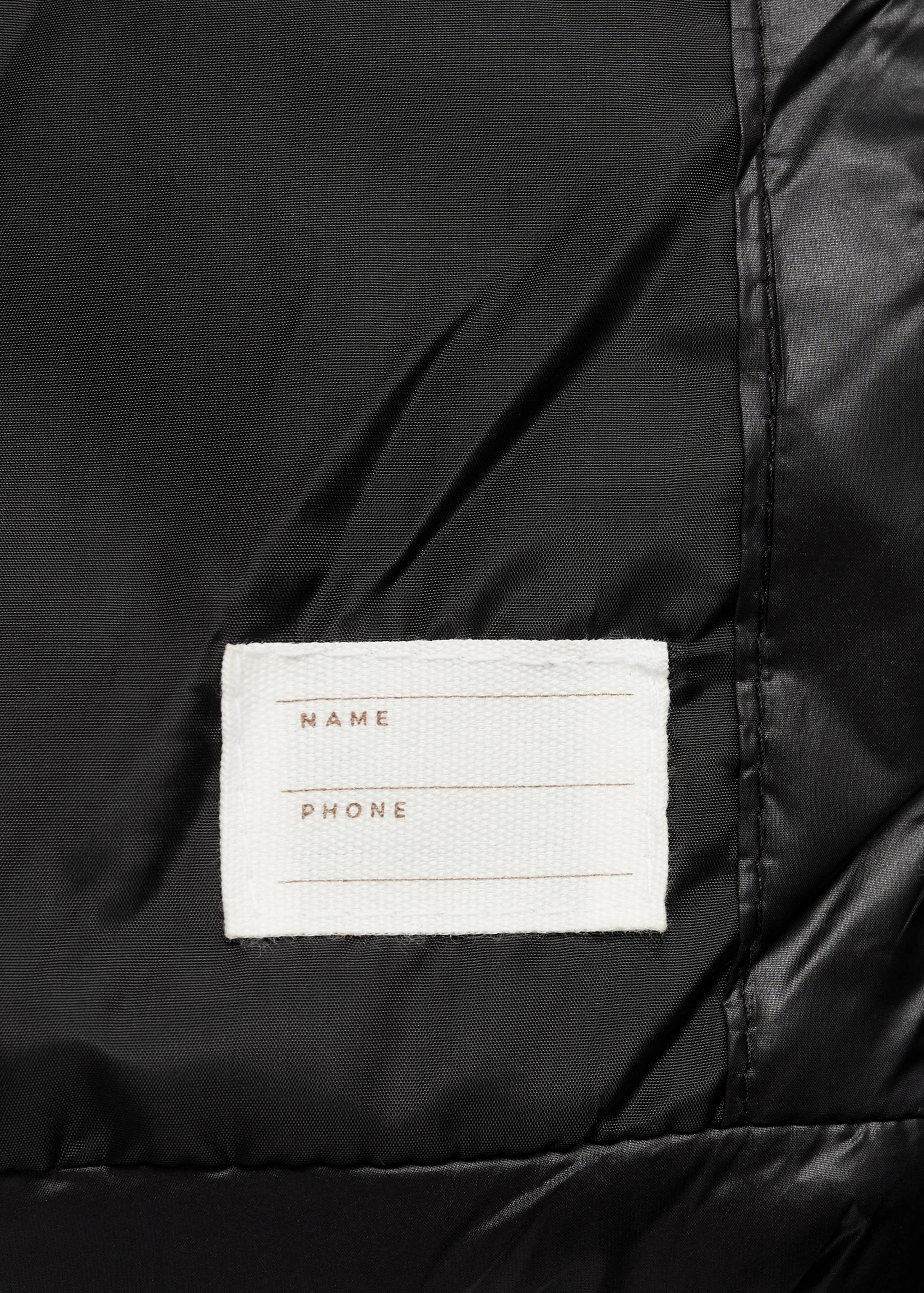 Anorak matelassé capuche imitation fourrure - Détail de l'article 0