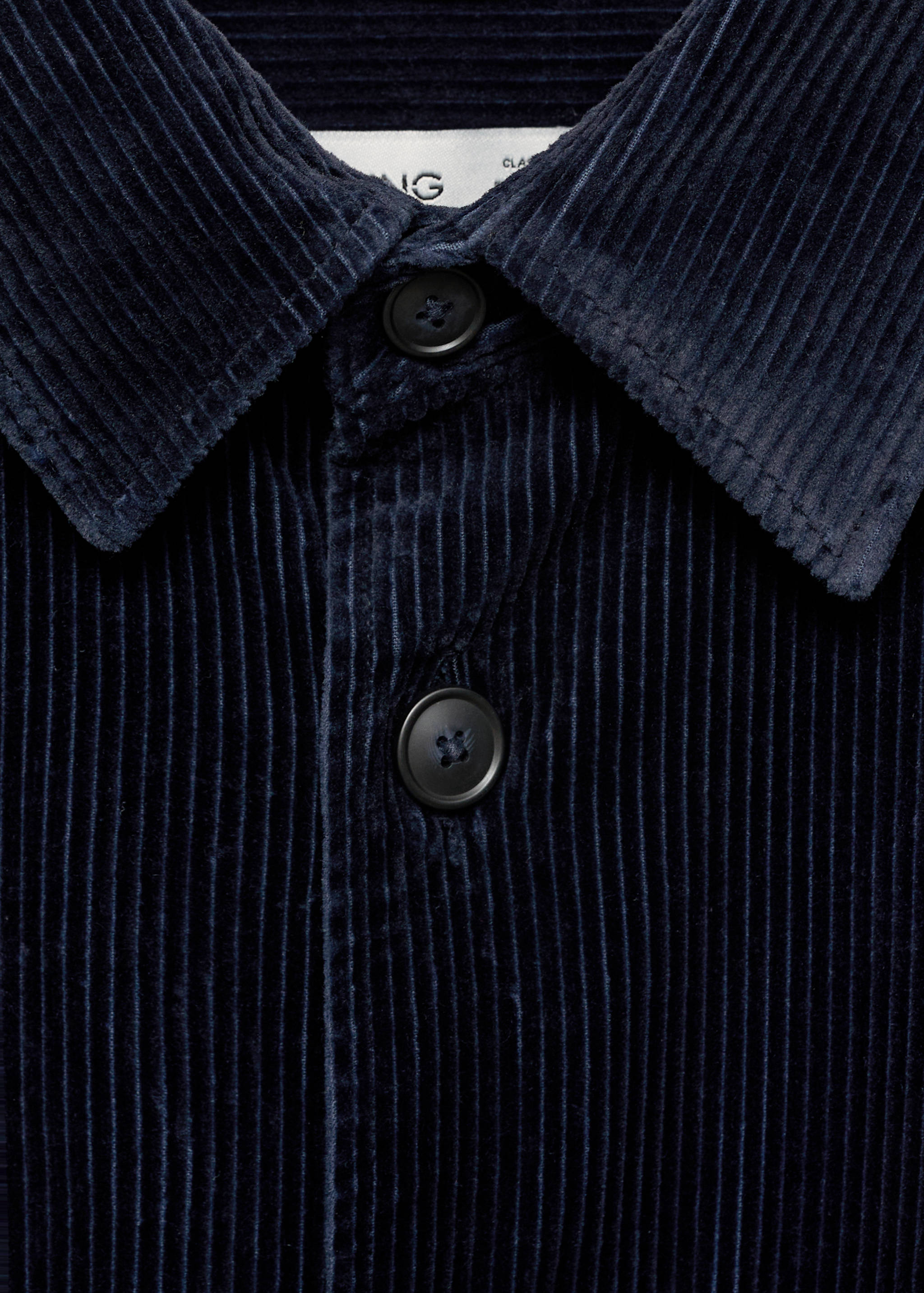 Corduroy overshirt with pockets - Details of the article 8