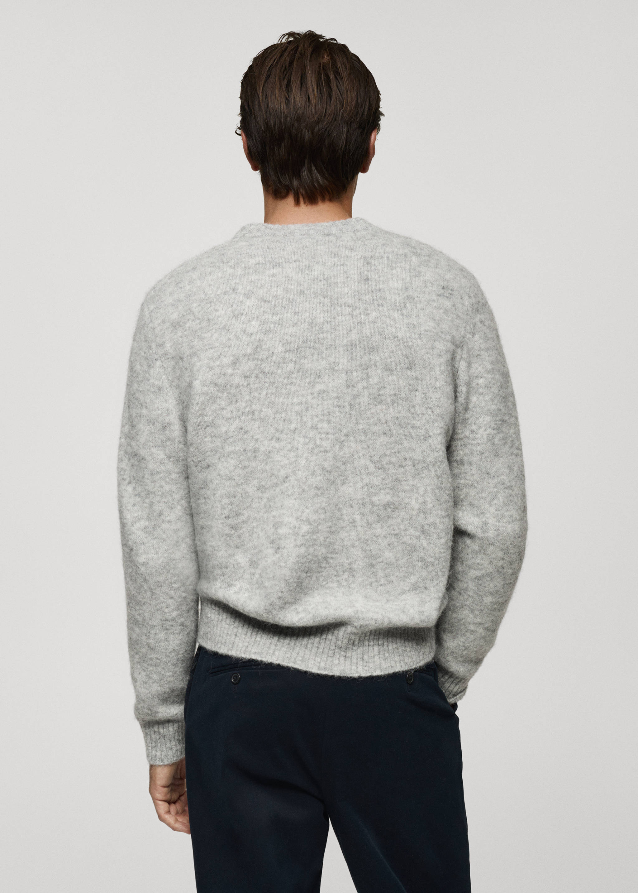 Wool and alpaca-blend sweater - Reverse of the article