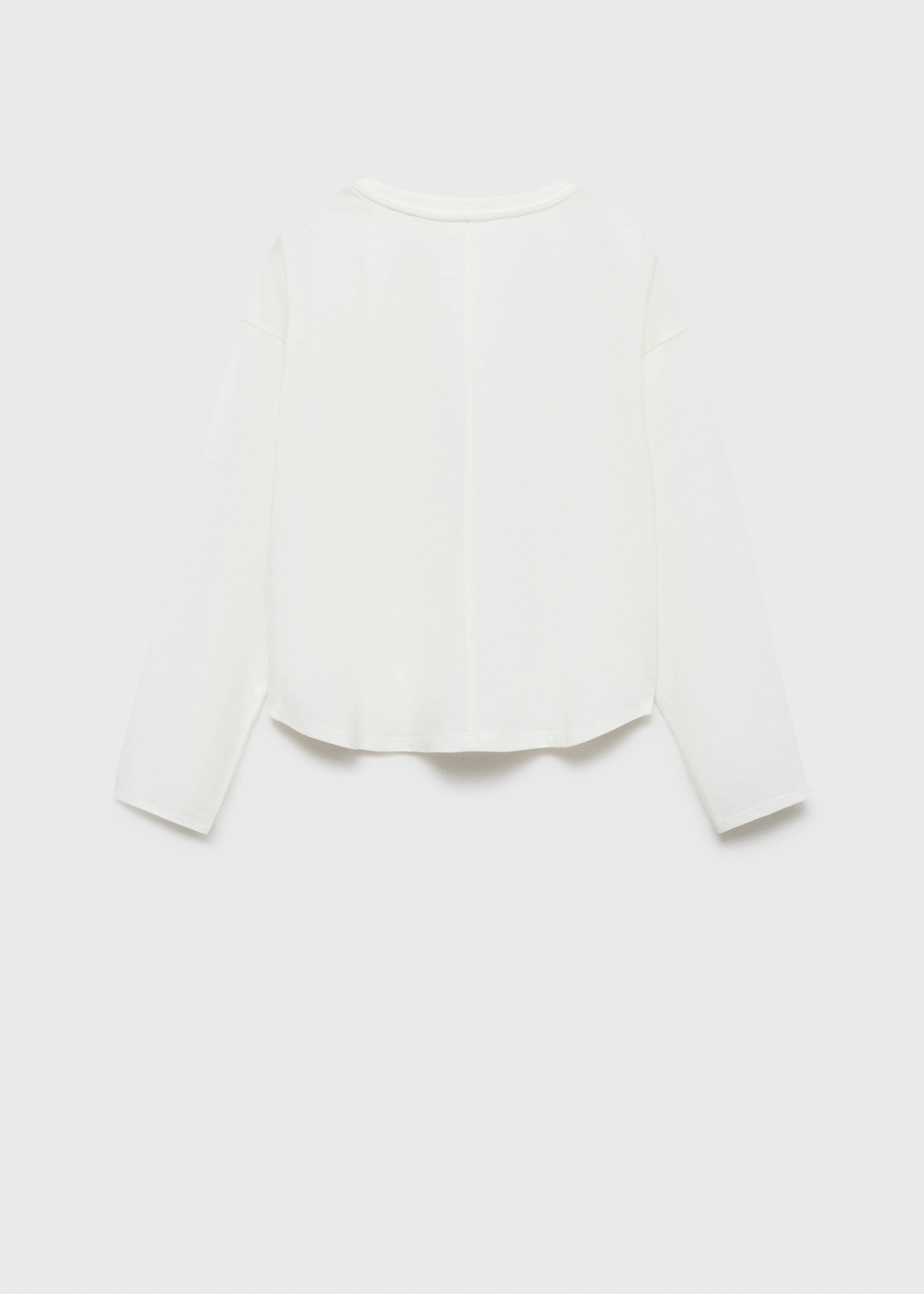 Long-sleeved panther t-shirt - Reverse of the article