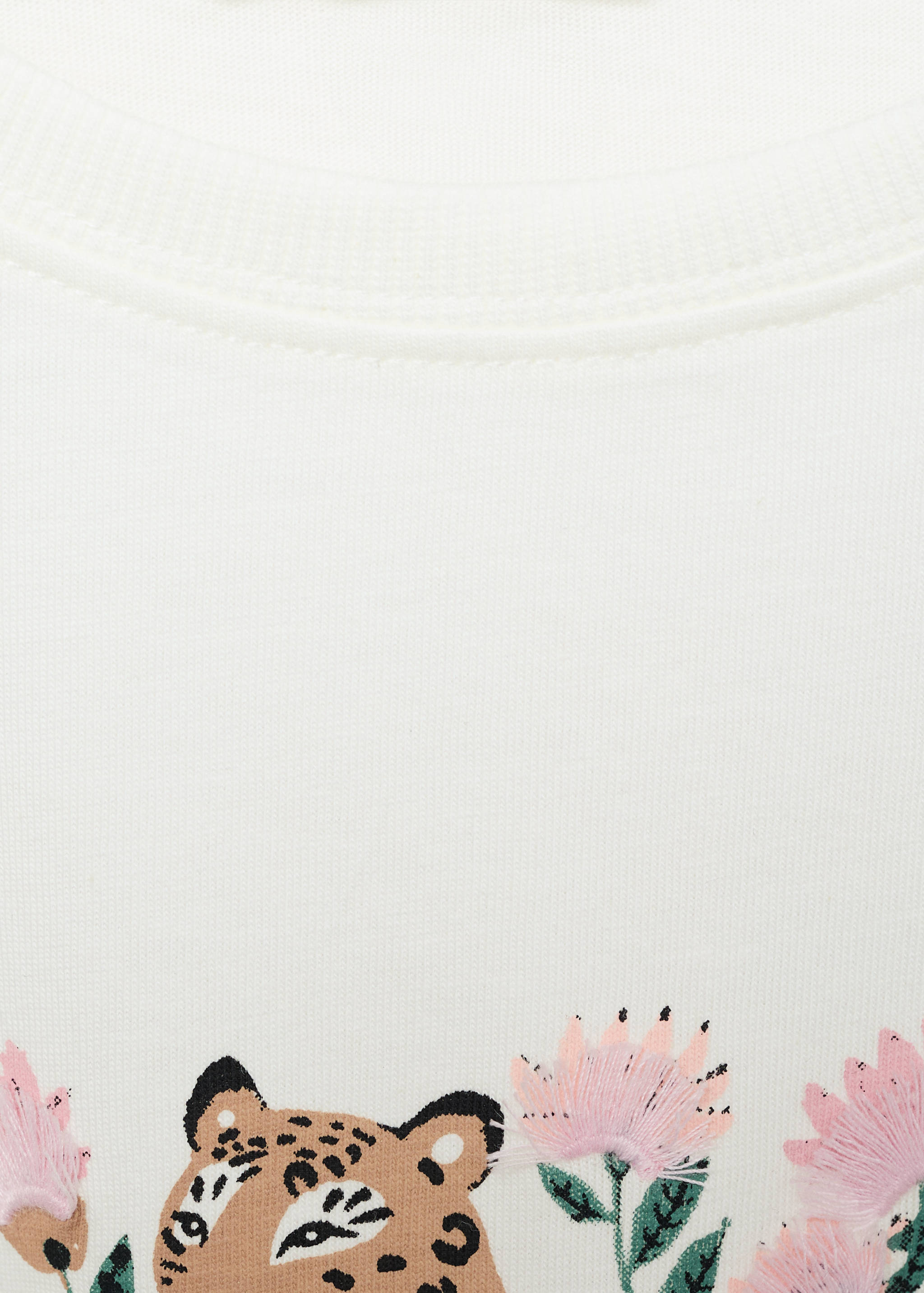 Long-sleeved panther t-shirt - Details of the article 8