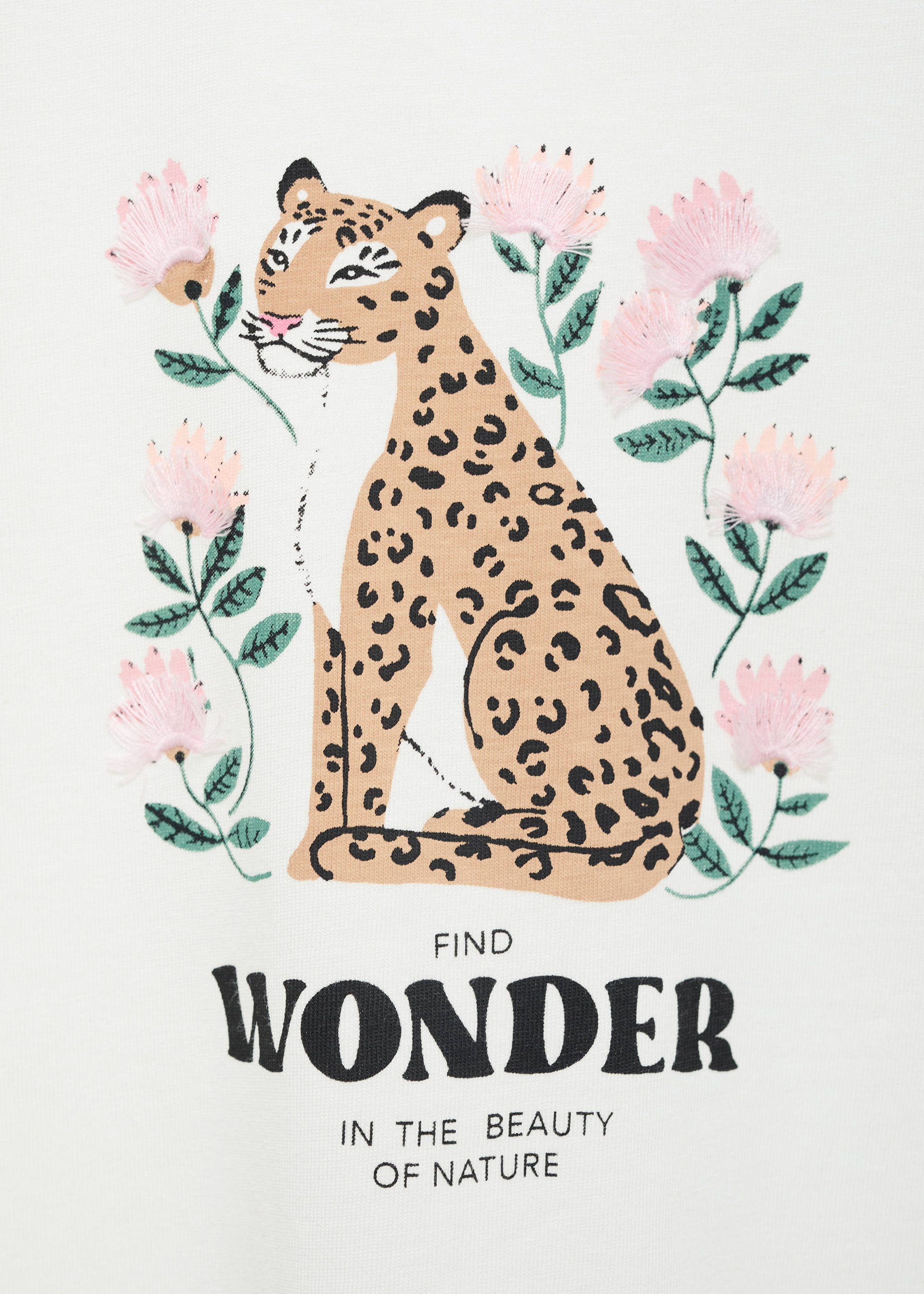 Long-sleeved panther t-shirt - Details of the article 0