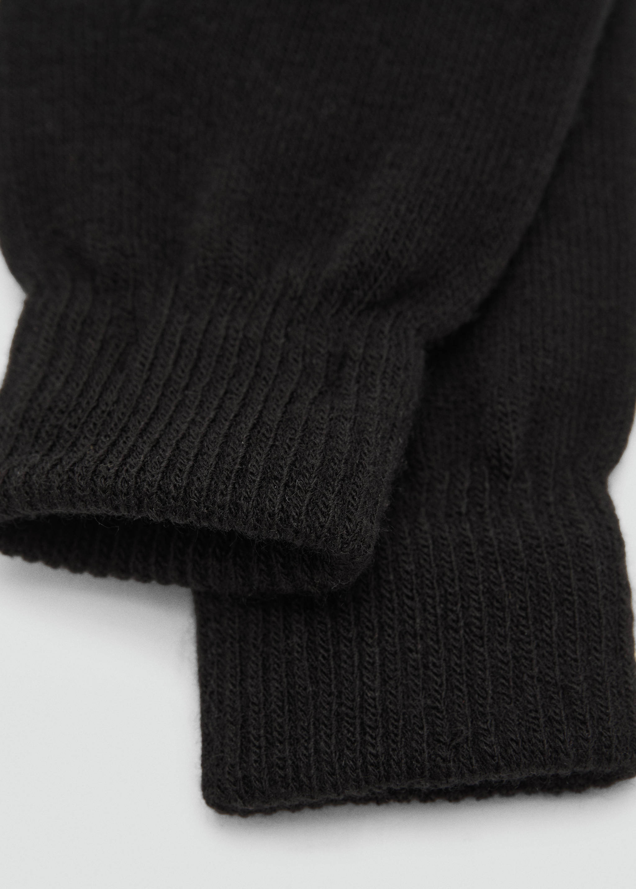 Touchscreen knitted gloves - Medium plane