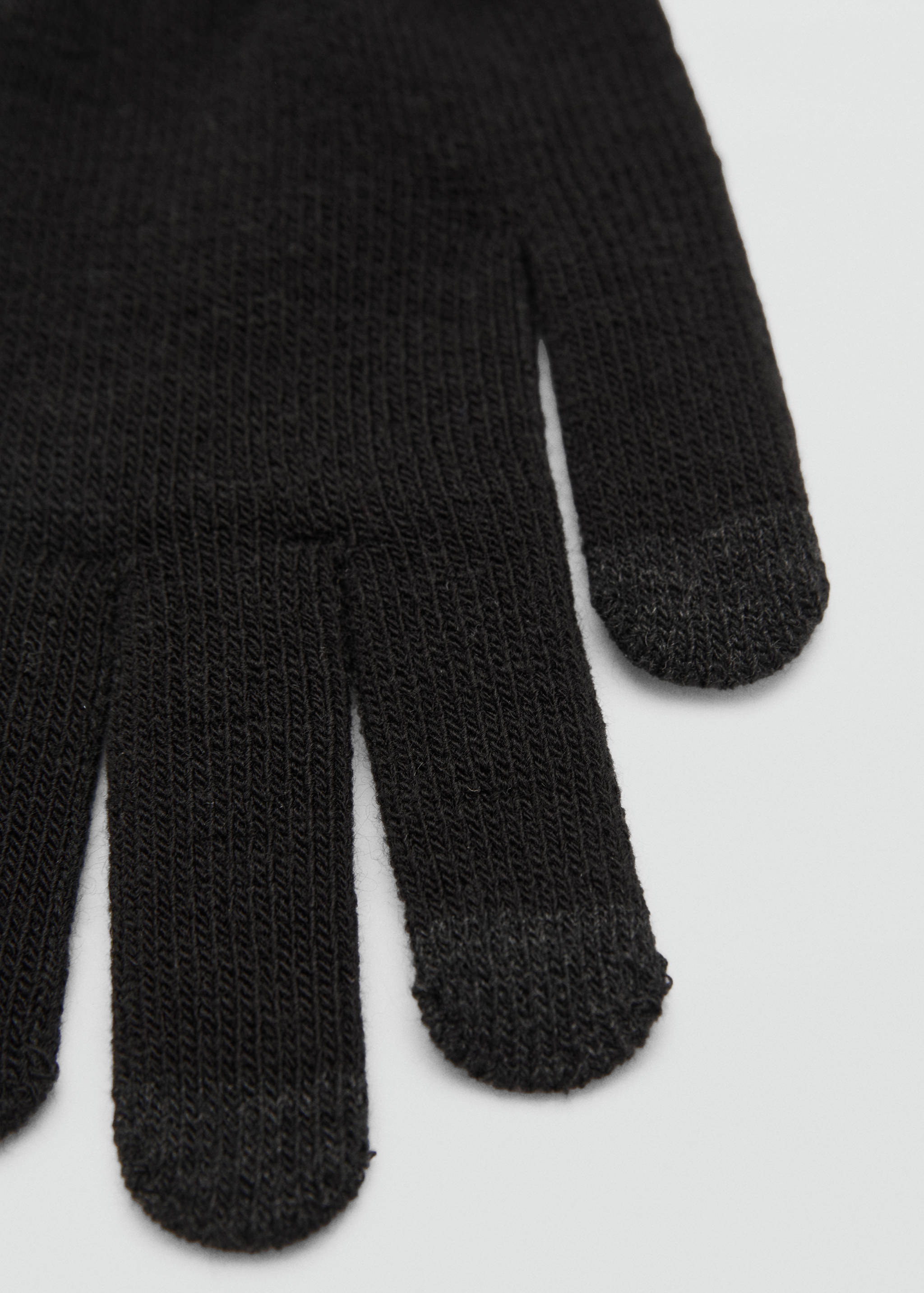 Touchscreen knitted gloves - Details of the article 1