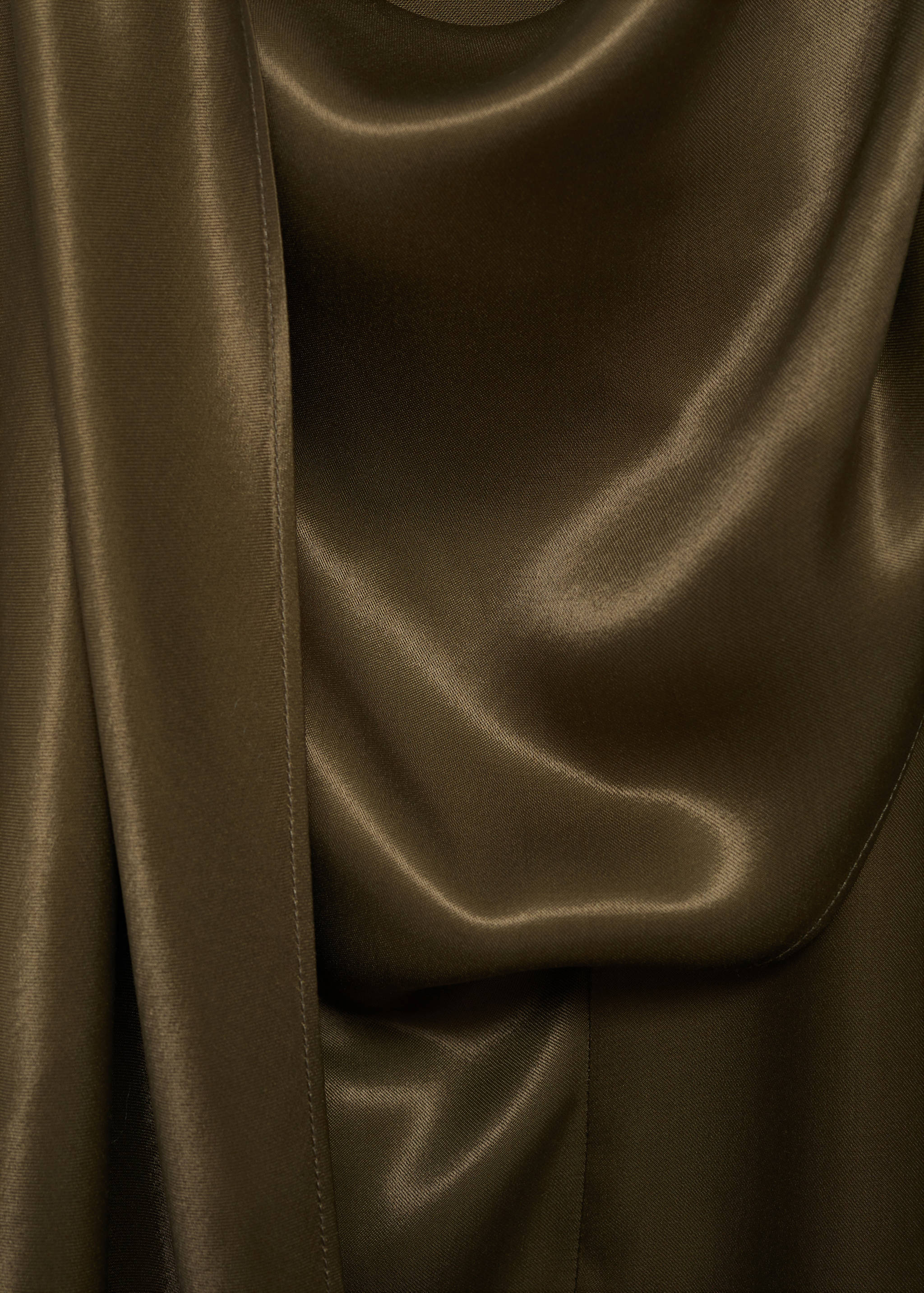 Satin blouse with bow - Details of the article 8