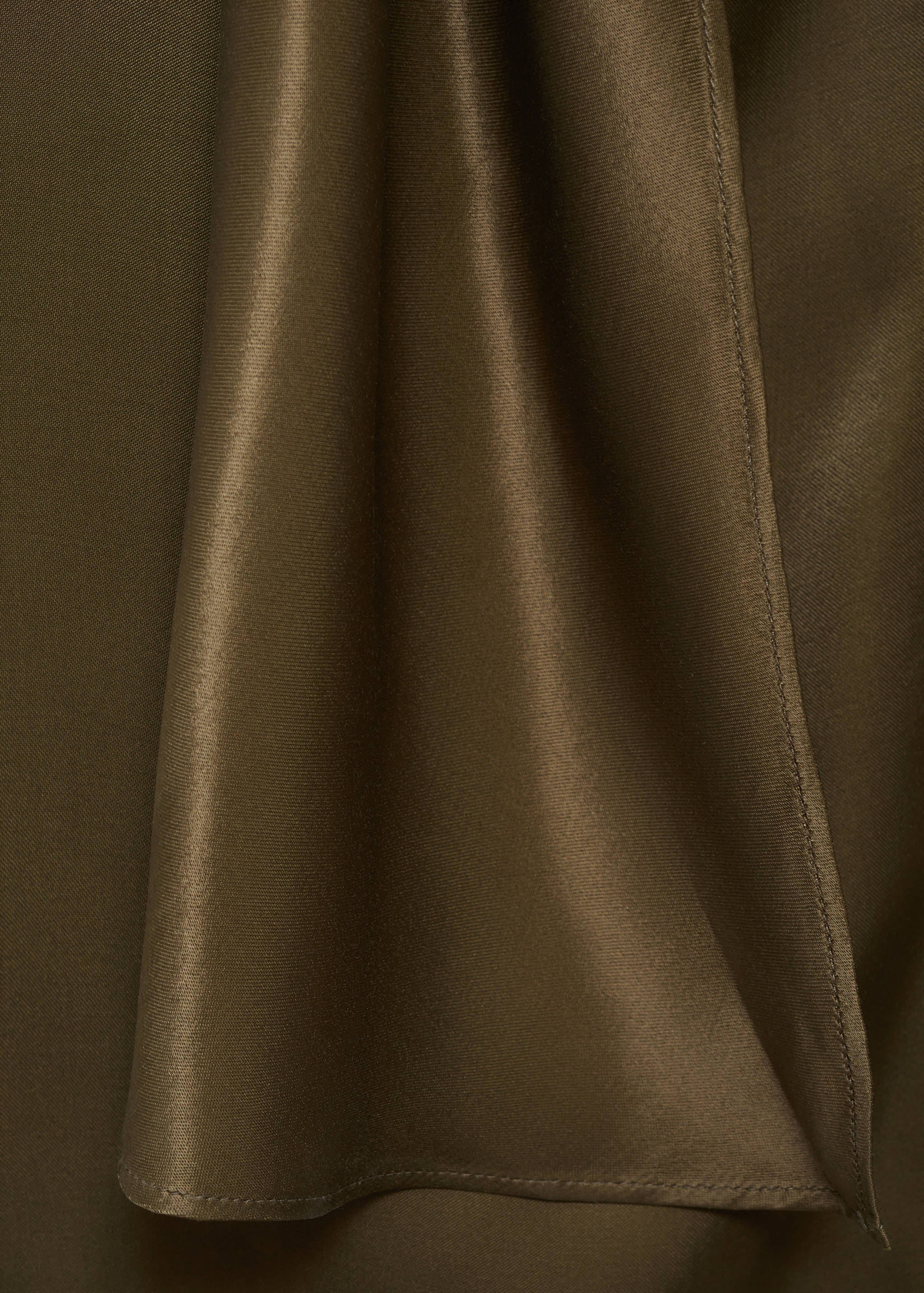 Satin blouse with bow - Details of the article 0