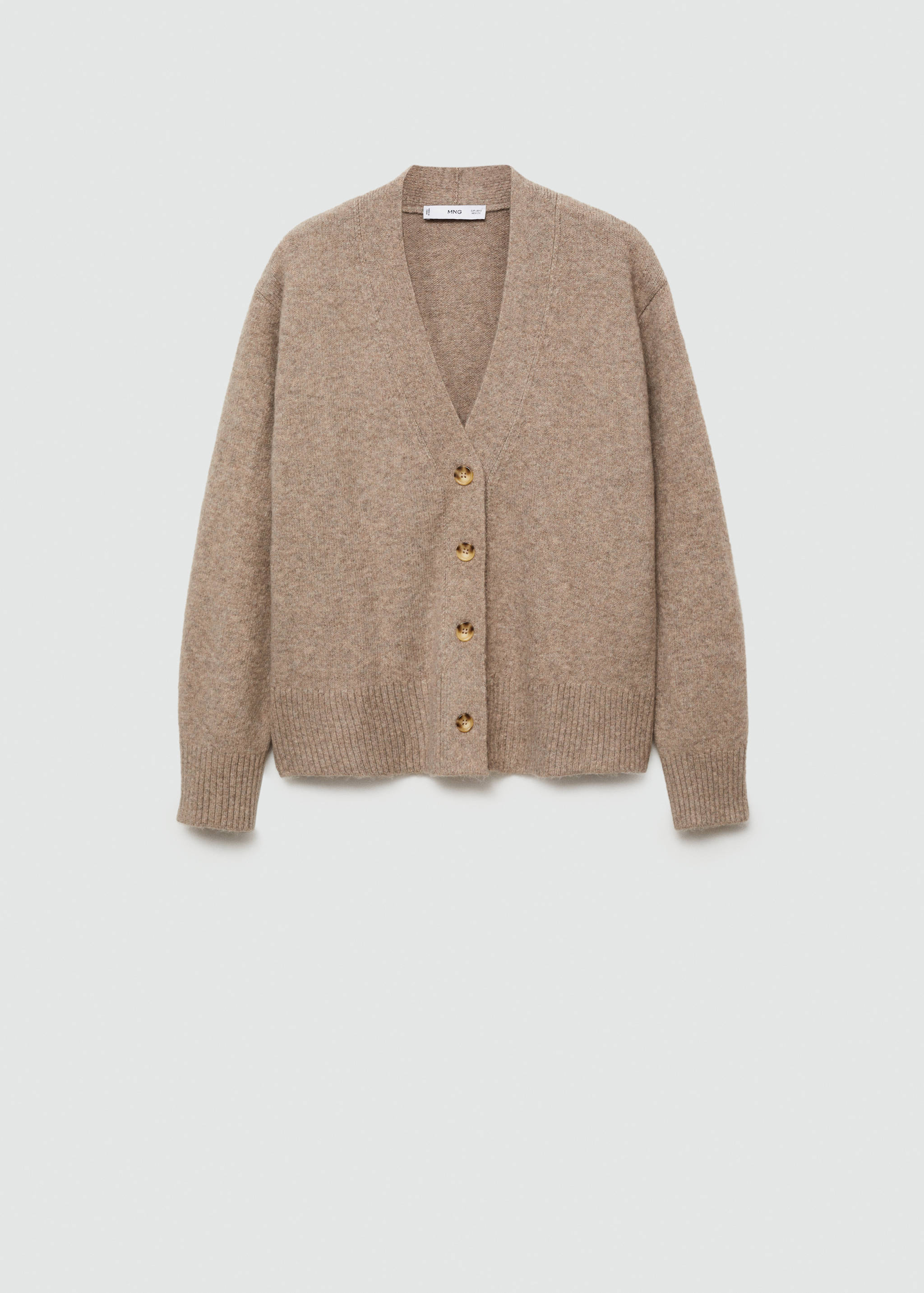 Button knit cardigan - Article without model