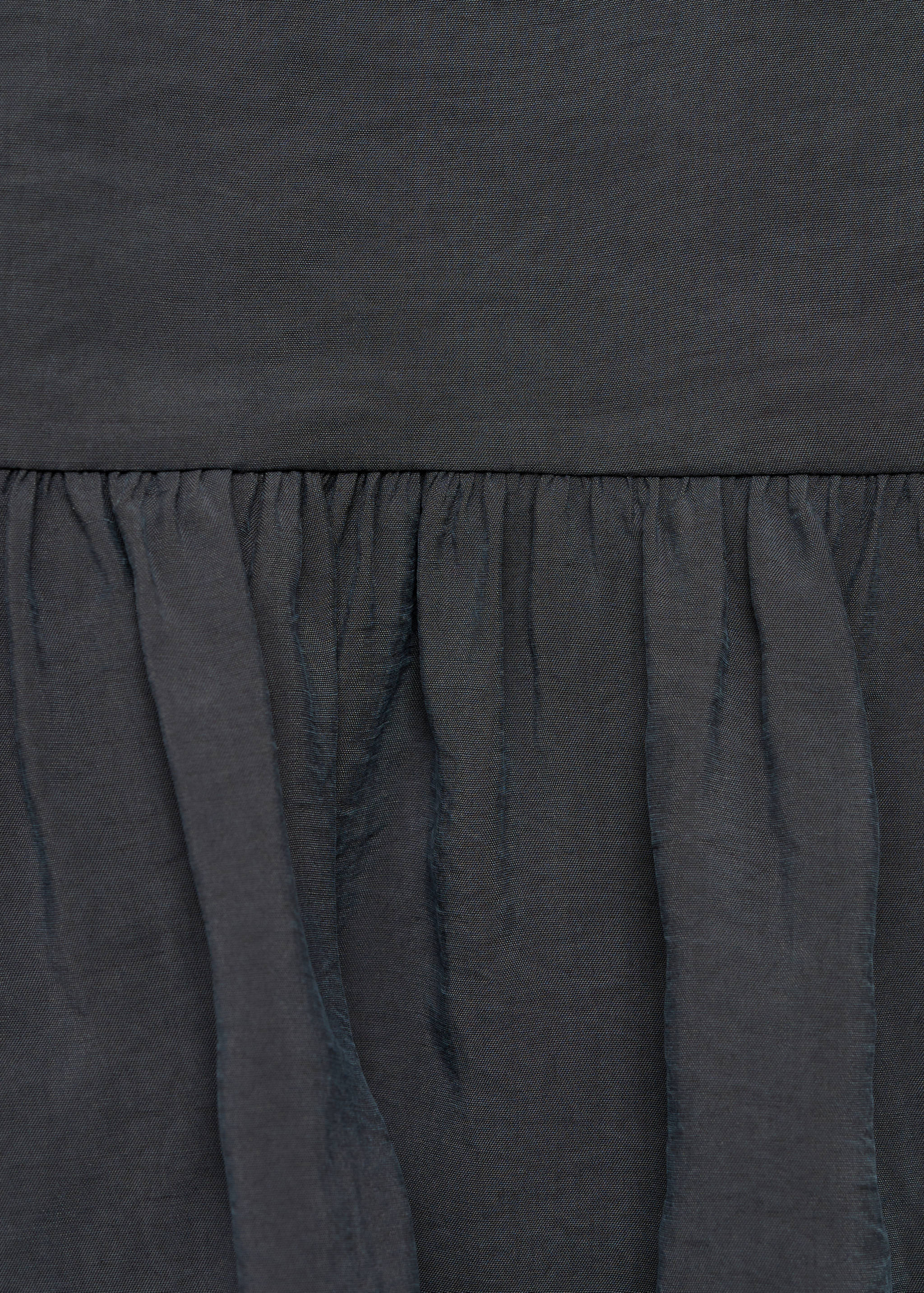 Balloon mini-skirt with zip - Details of the article 0