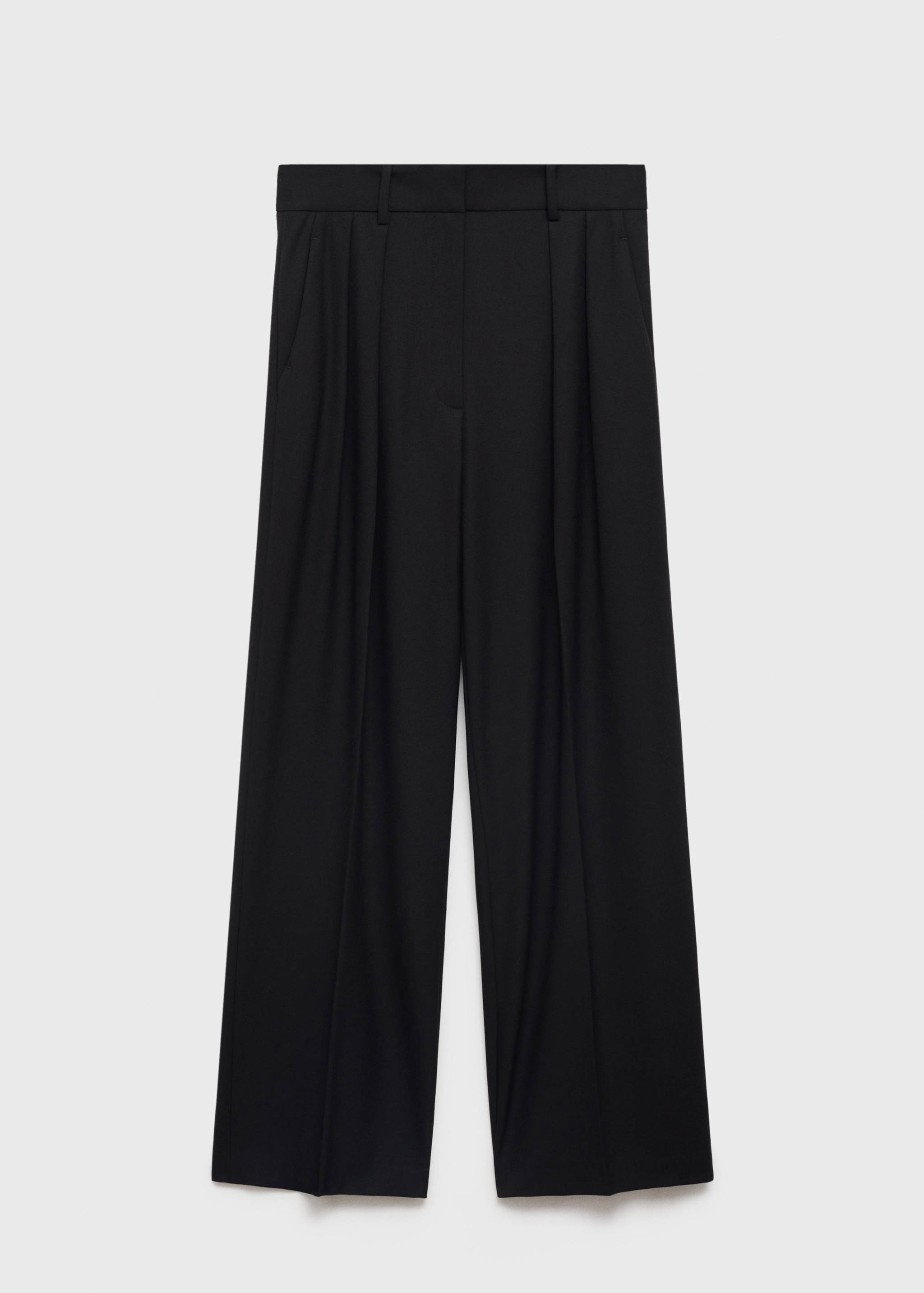 Wide leg pleated trousers - Article without model