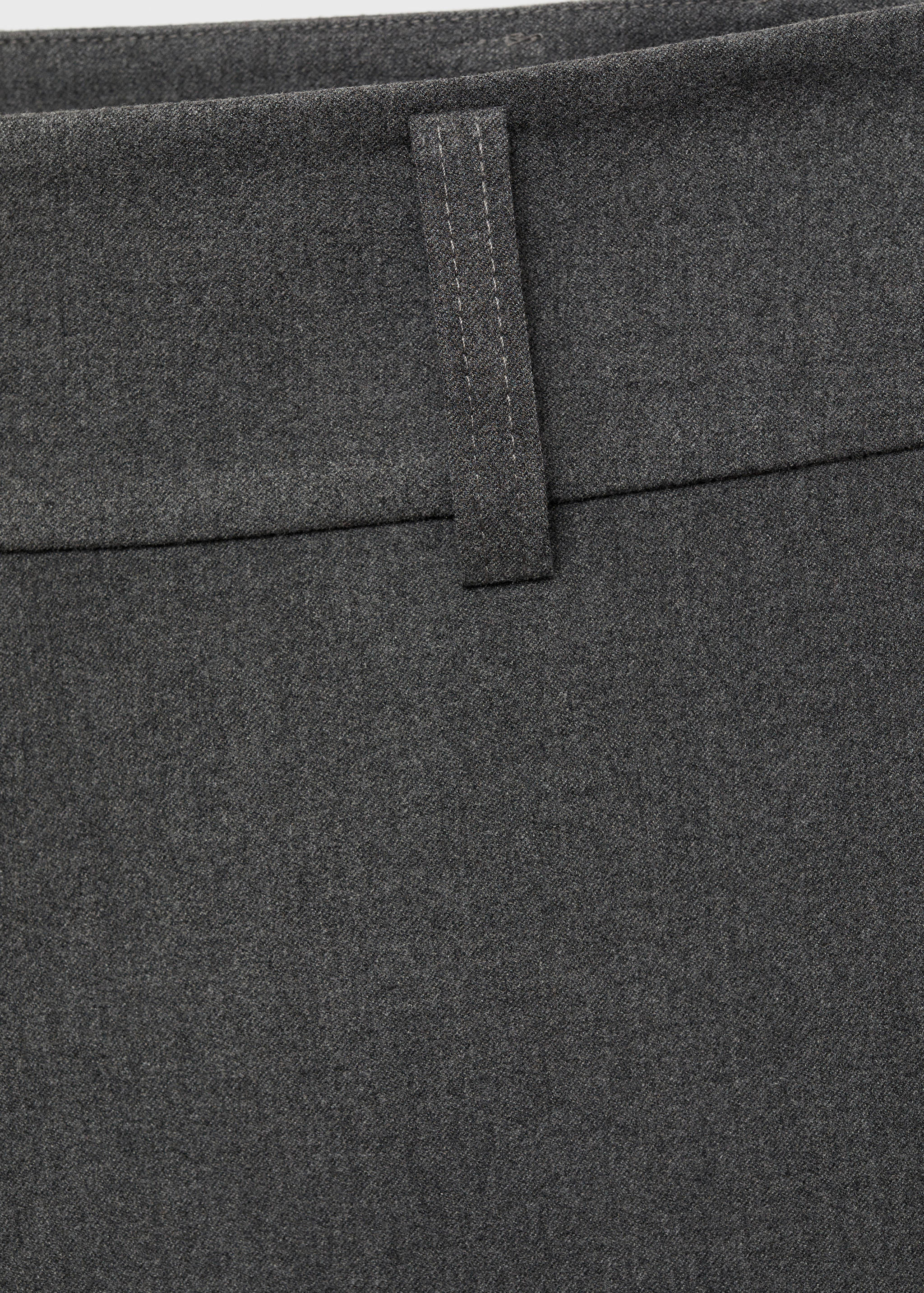 Low-rise flared trousers - Details of the article 8