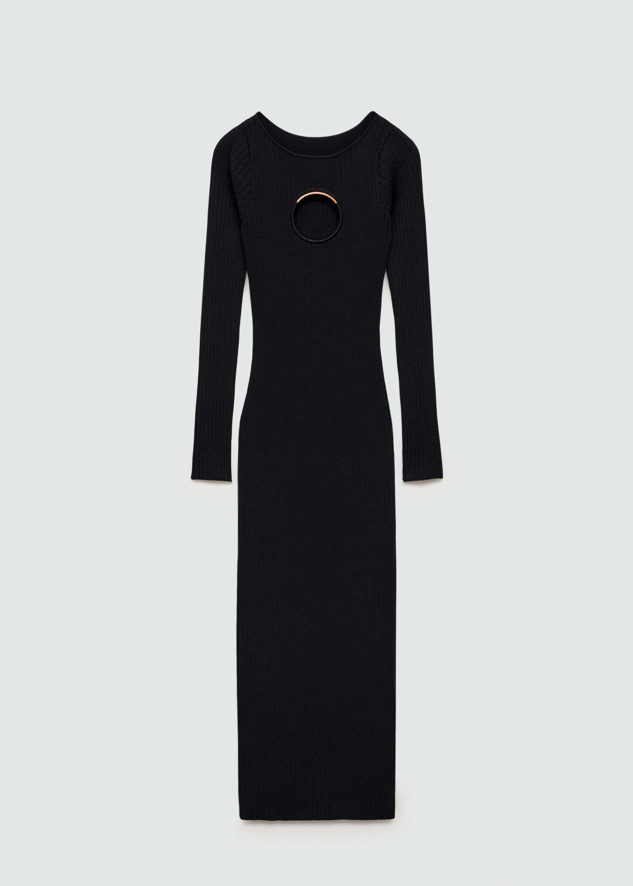 Pletena haljina s metalnim detaljem - Artikl bez modela