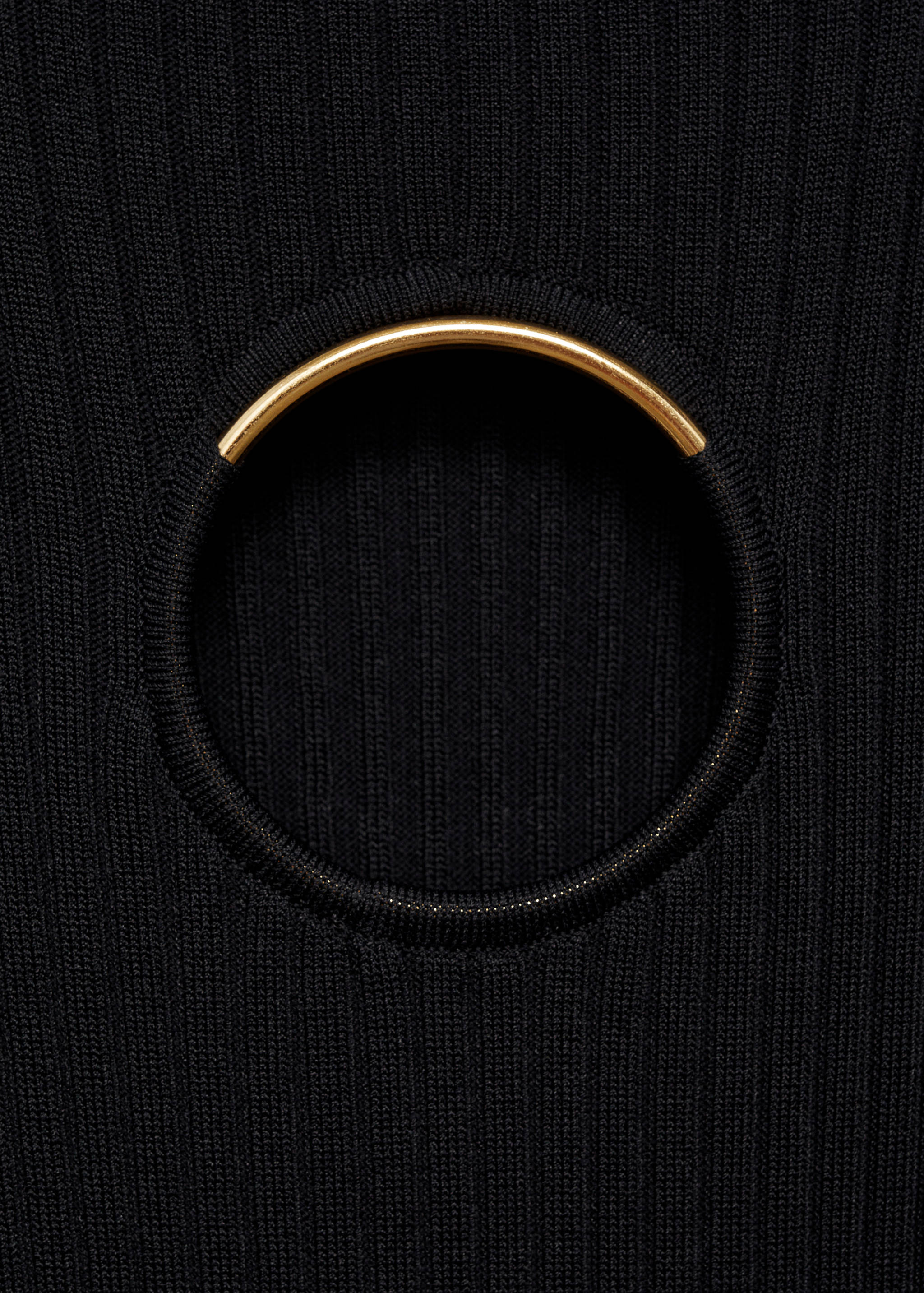 Pletena haljina s metalnim detaljem - Detalji artikla 8