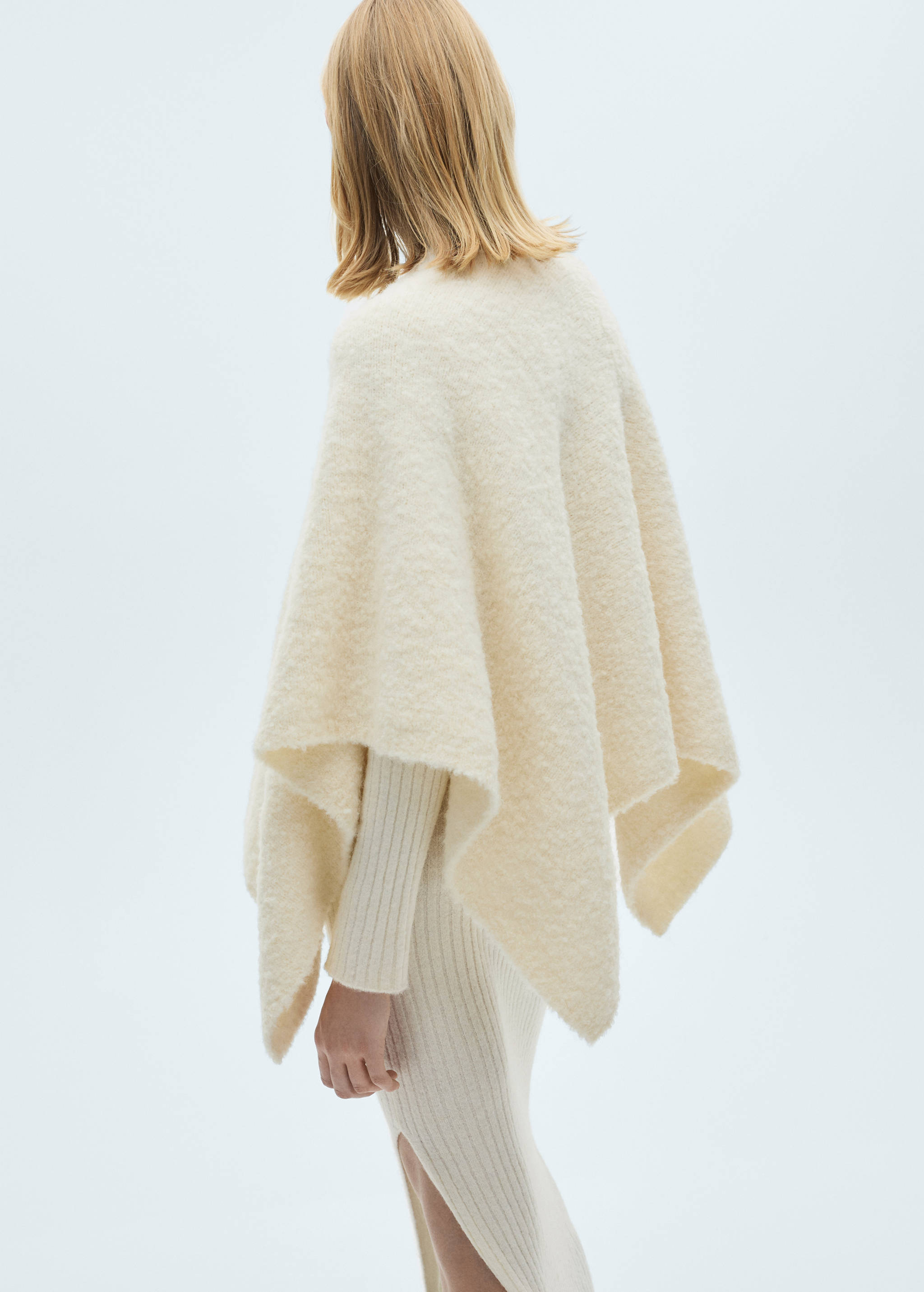 Capa punto cuello redondo - Reverso del artículo