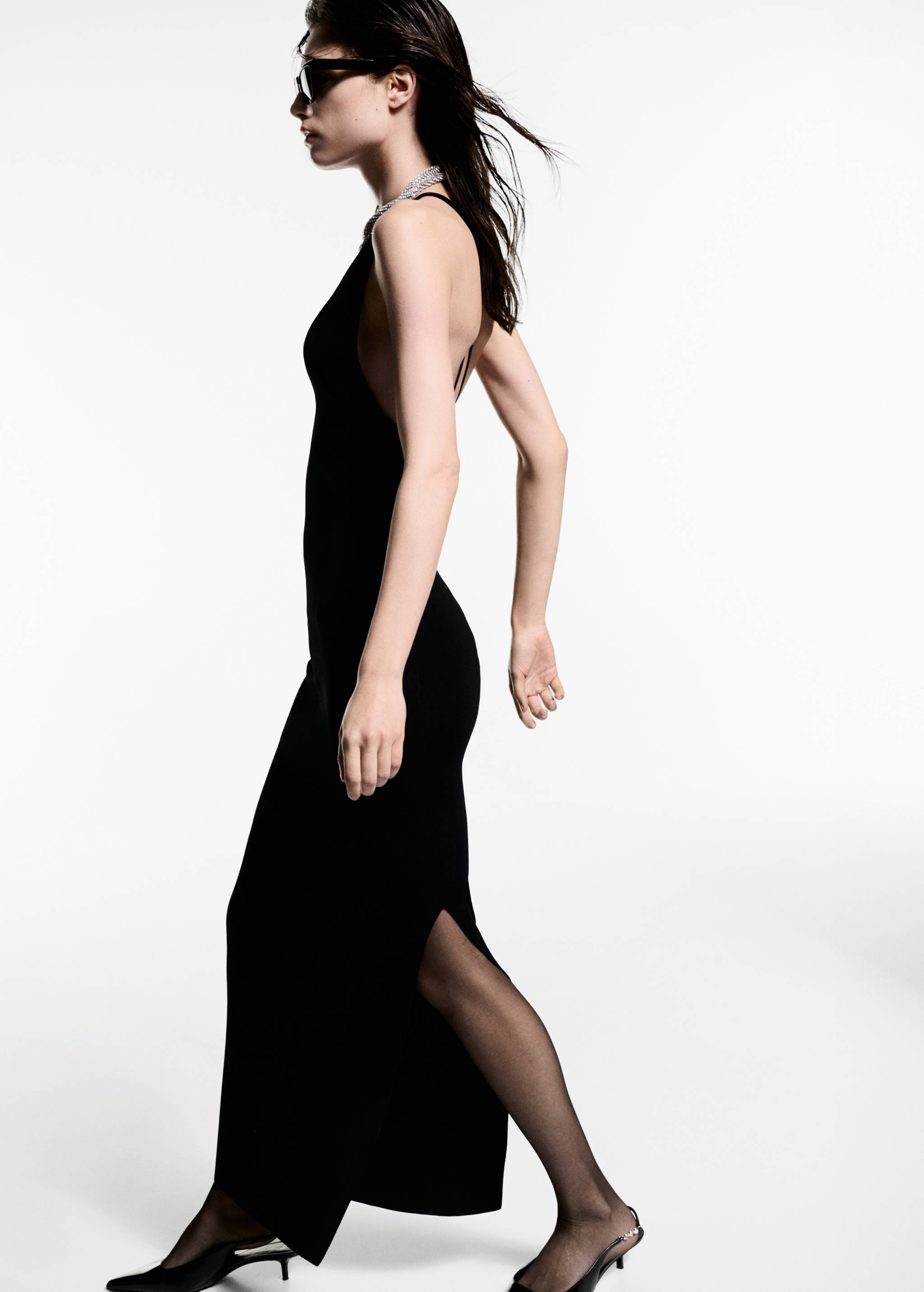 Vestido largo abertura - Detalle del artículo 2