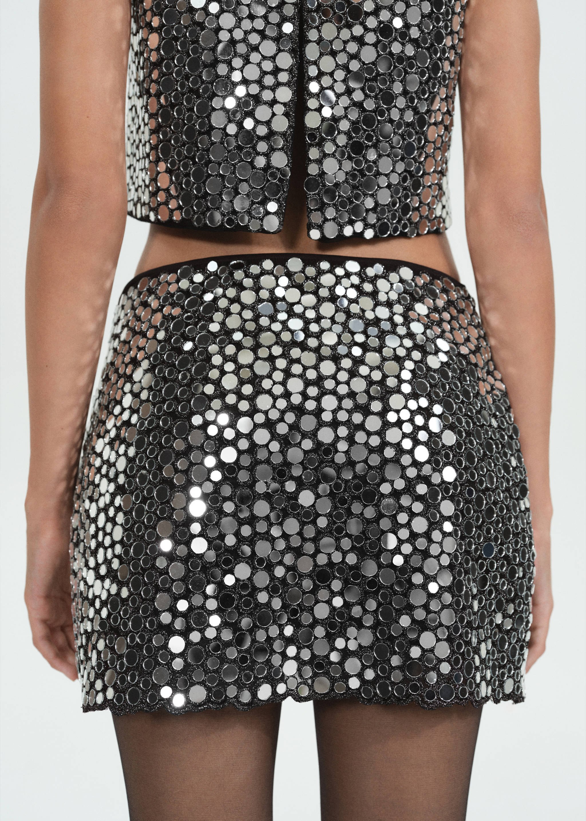 水晶迷你裙 - null