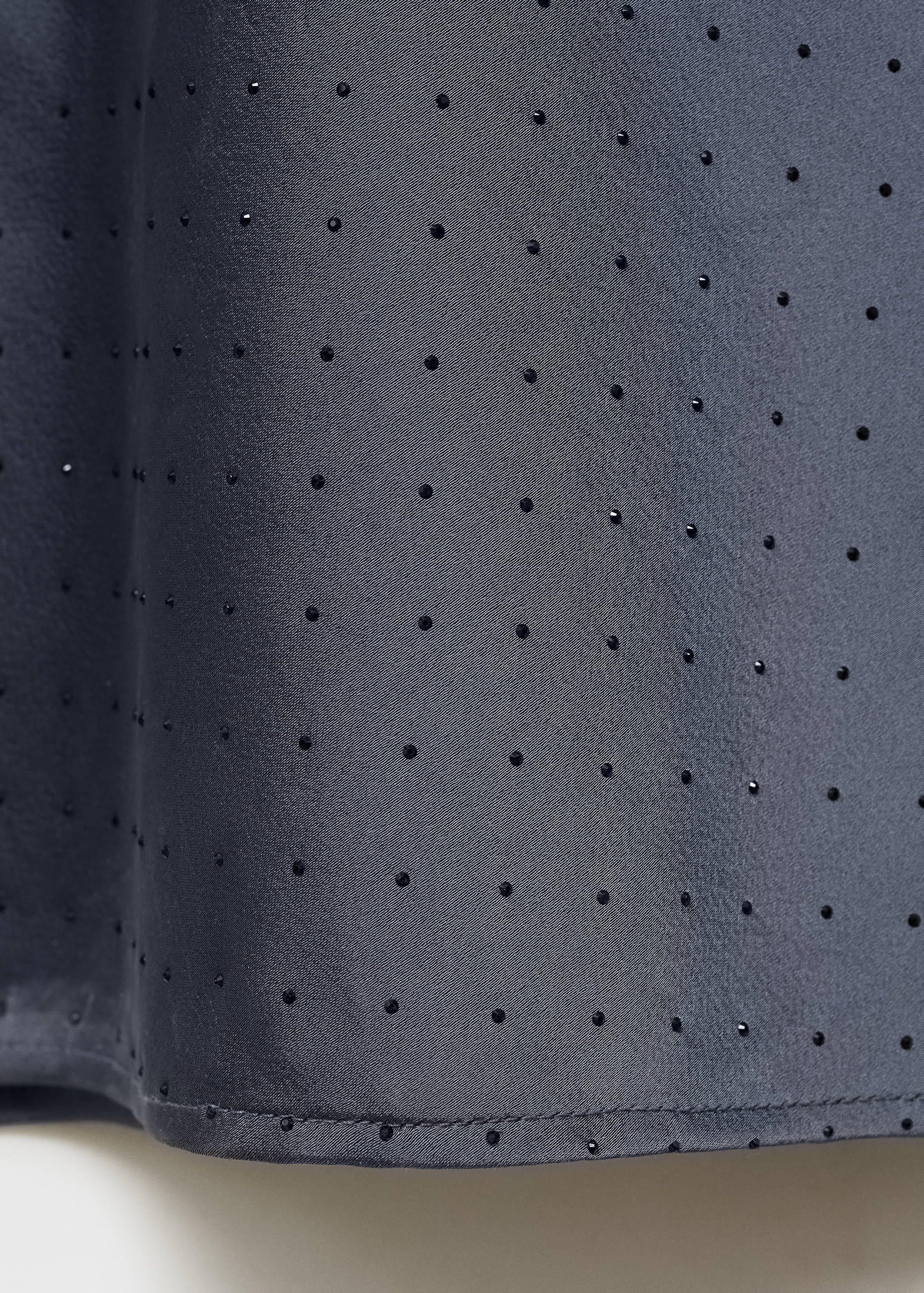 Robe style lingerie détails strass - Détail de l'article 0