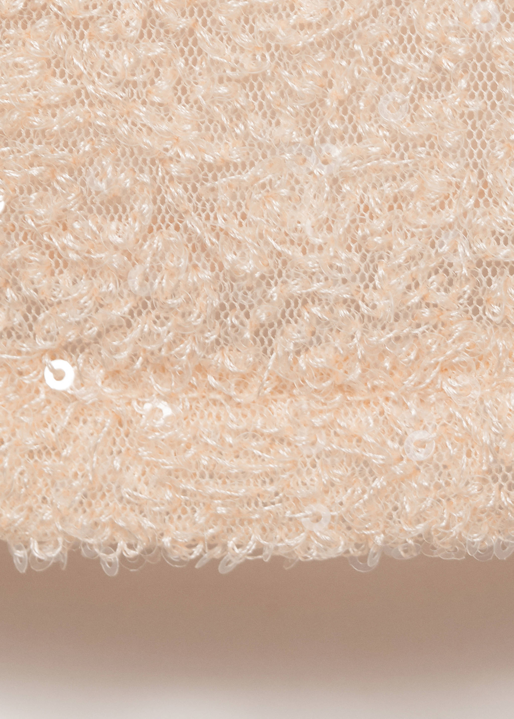 Sequin top with spaghetti strap - Details of the article 0