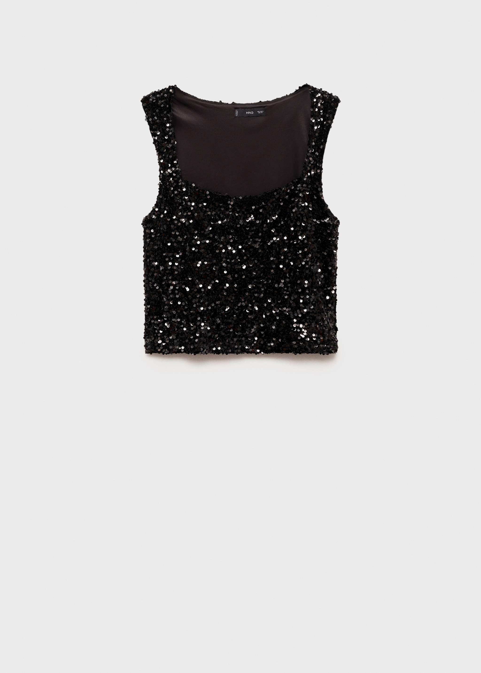 Sequined tank top - Article without model