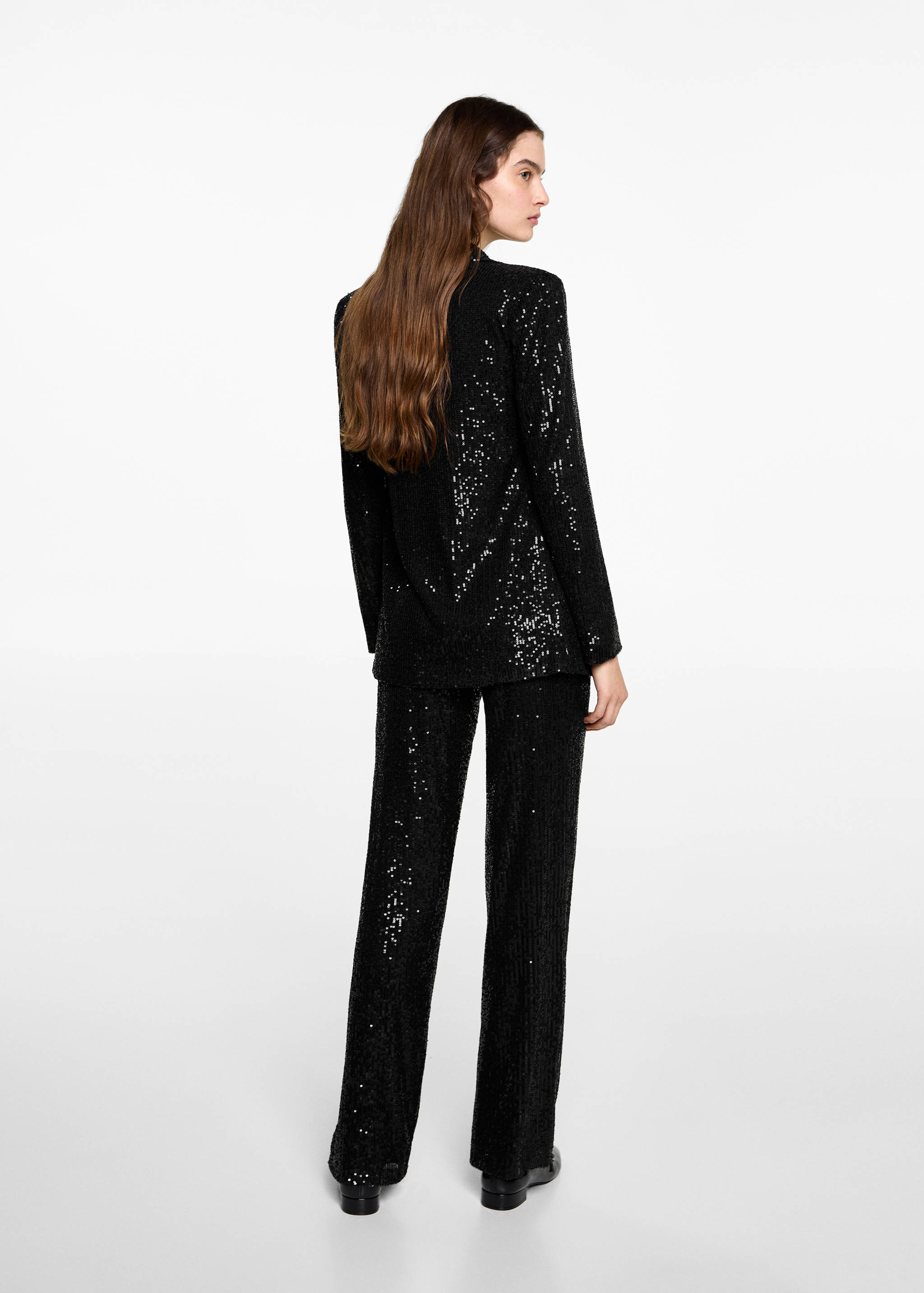 Veste tailleur paillettes - Verso de l’article