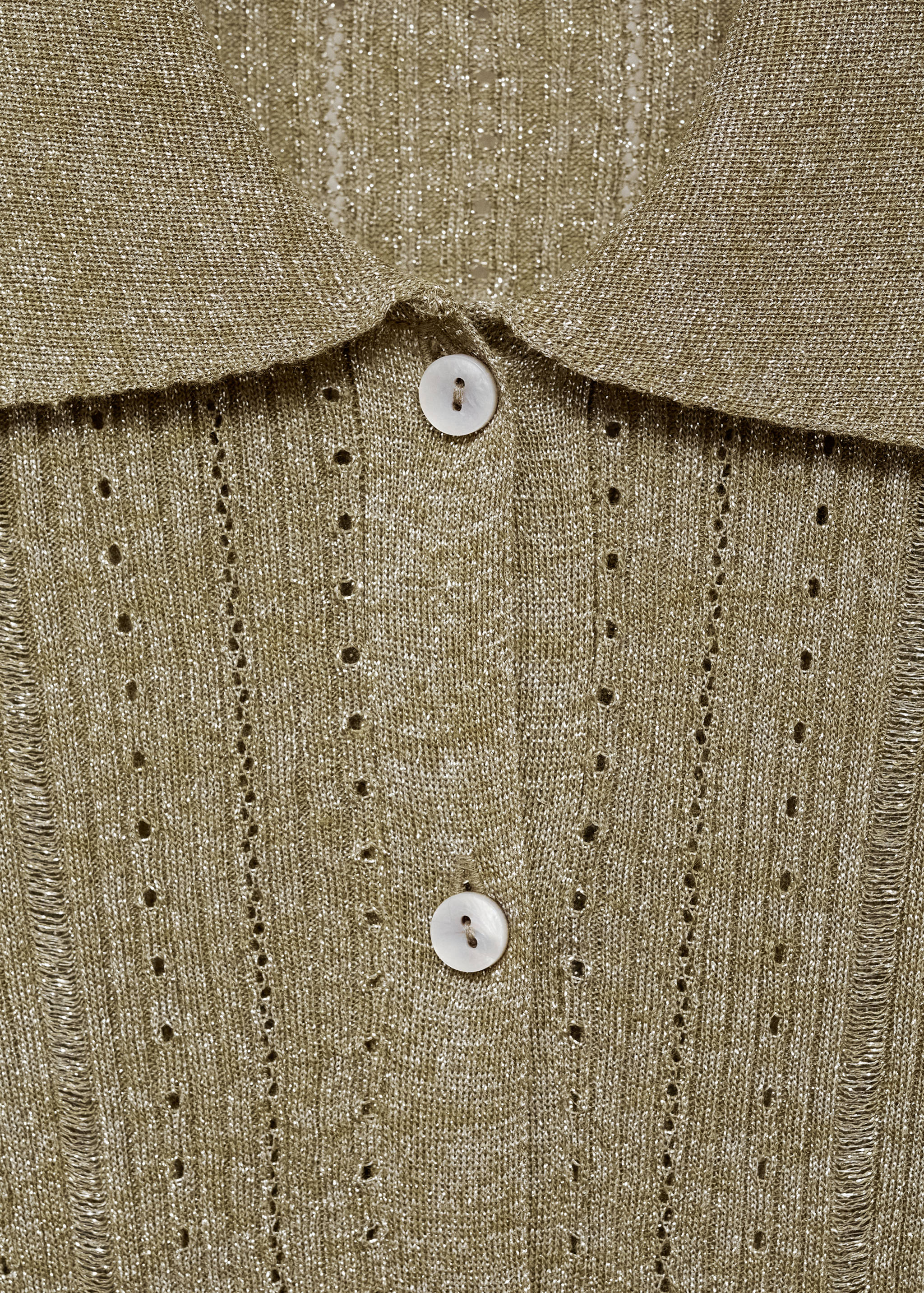 Cardigan Lurex détails ajourés - Détail de l'article 8