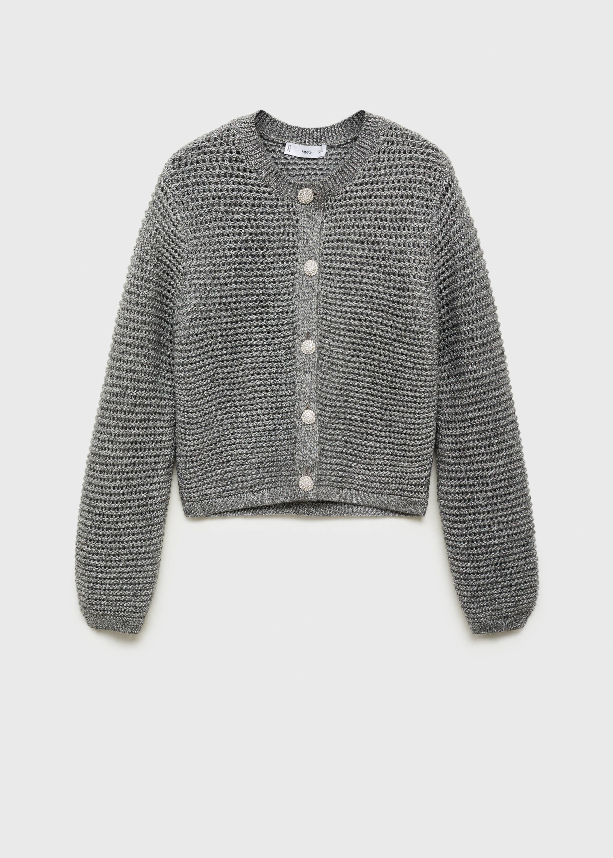 Chaqueta punto lúrex botones - Artículo sin modelo