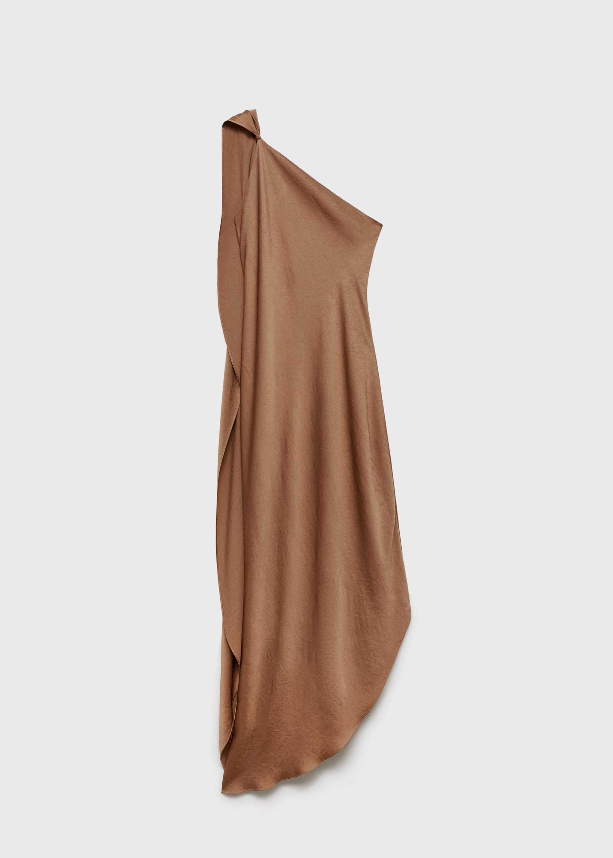 Long asymmetrical cape dress - Article without model