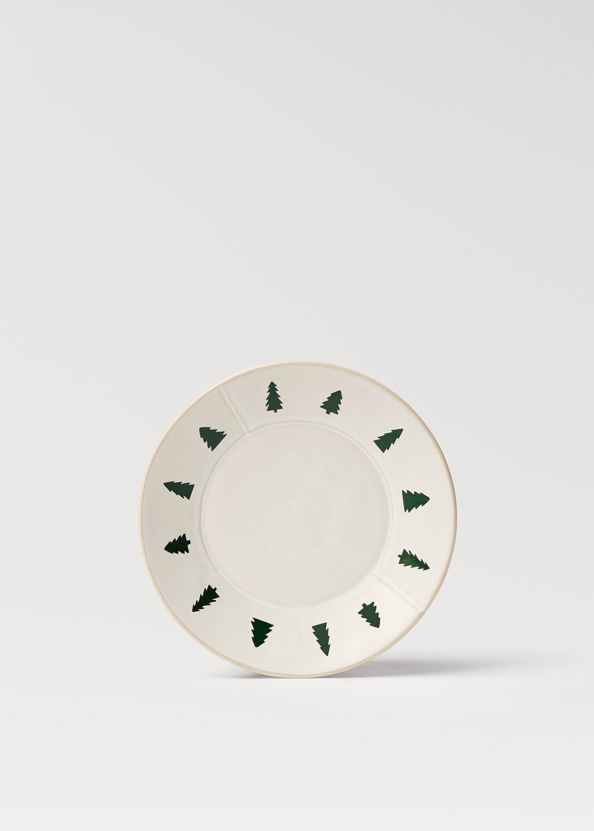 Dessertteller mit Baumdesign - Artikel ohne Model