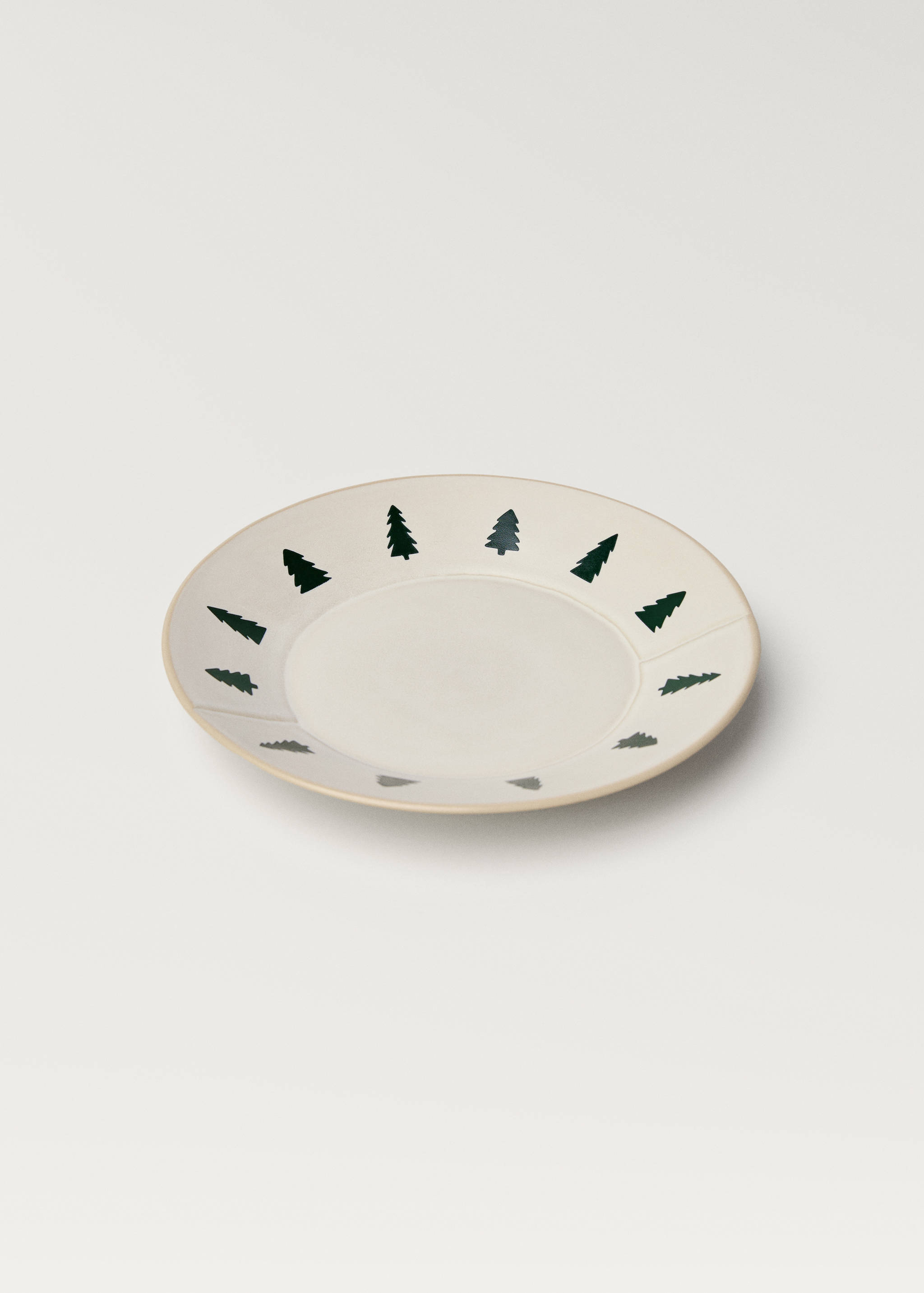 Dessertteller mit Baumdesign - Detail des Artikels 1