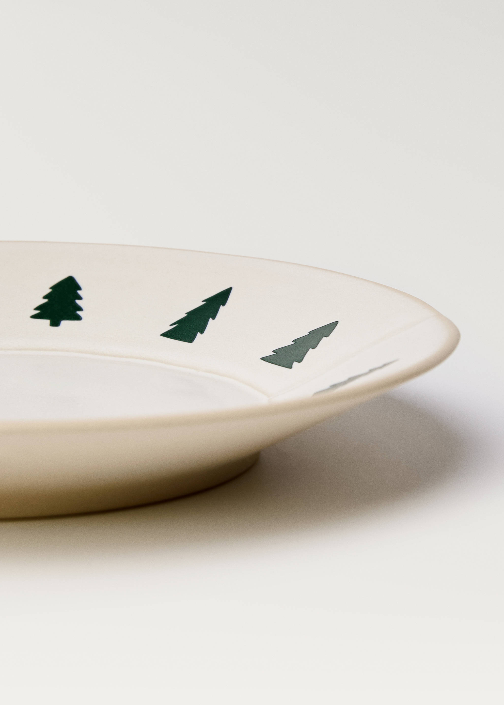 Dessertteller mit Baumdesign - Detail des Artikels 2