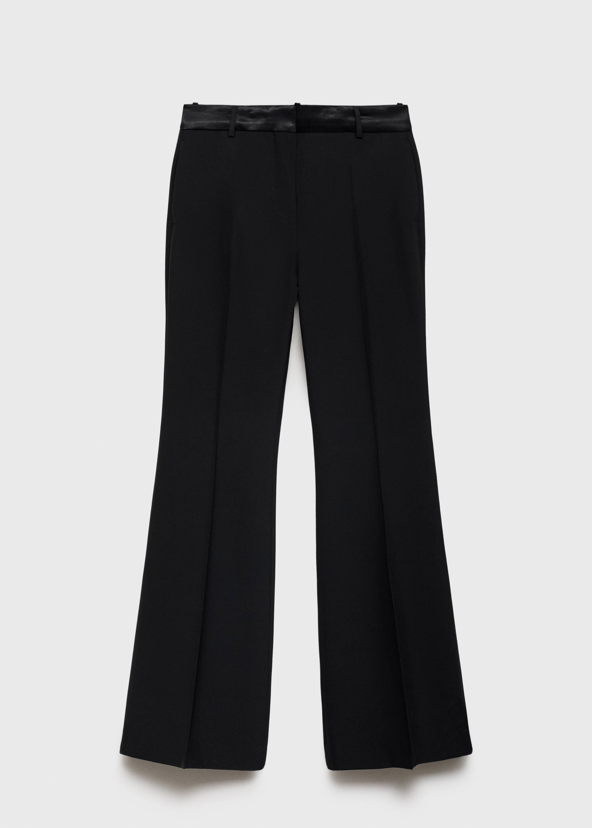 Suit trousers with satin details - Article without model
