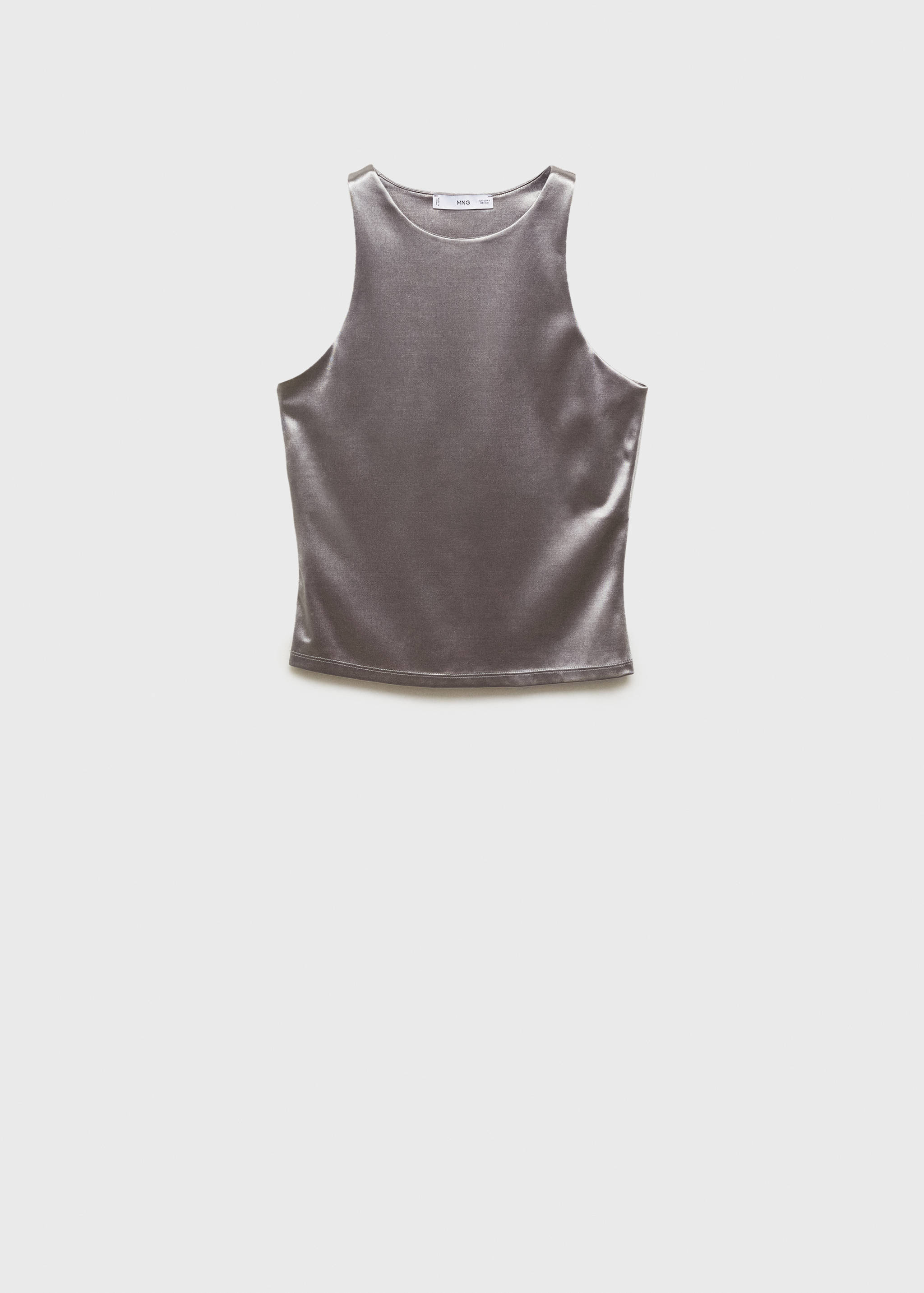 Metallic satin top - Article without model