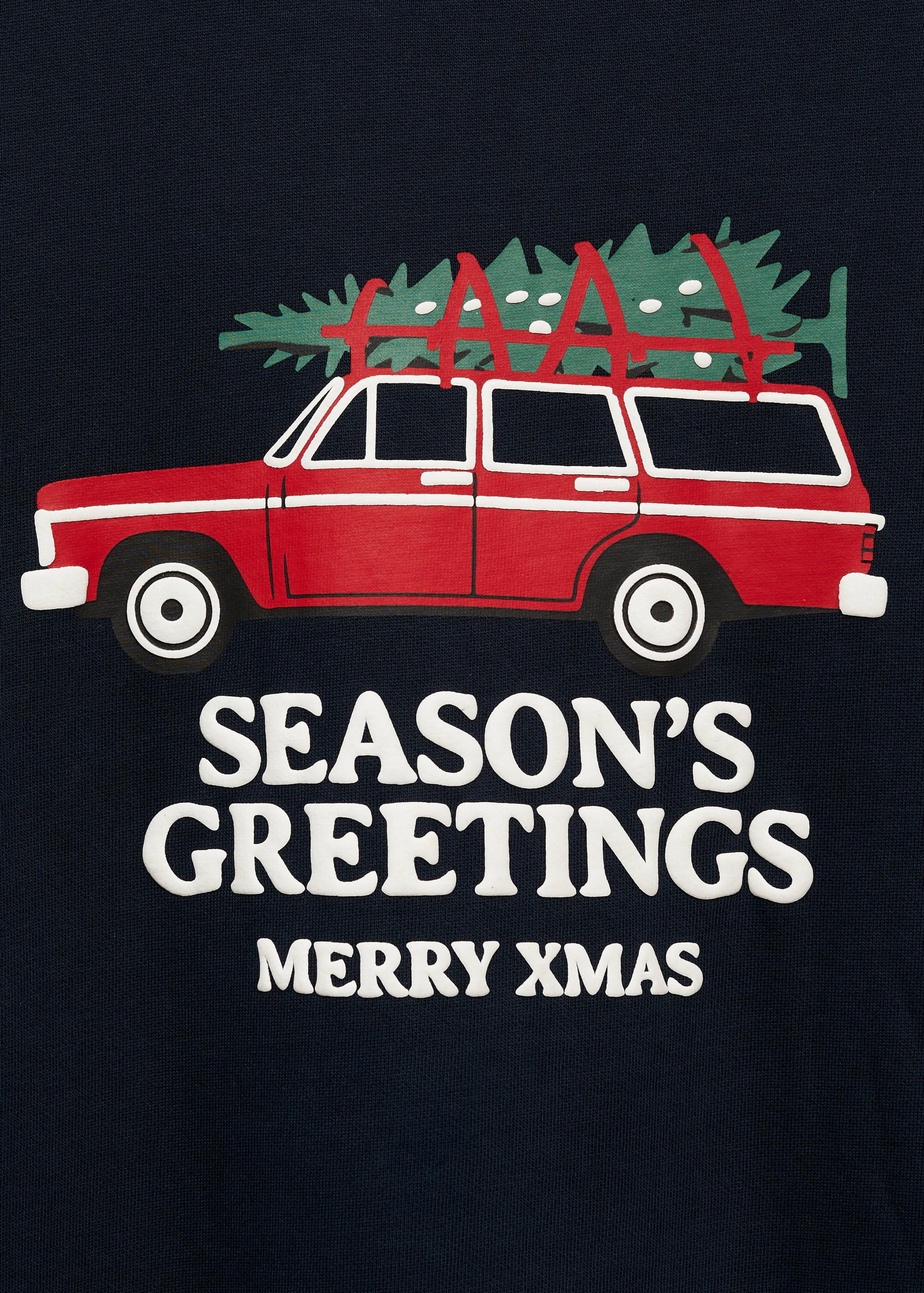 Christmas-print sweatshirt - Details of the article 8