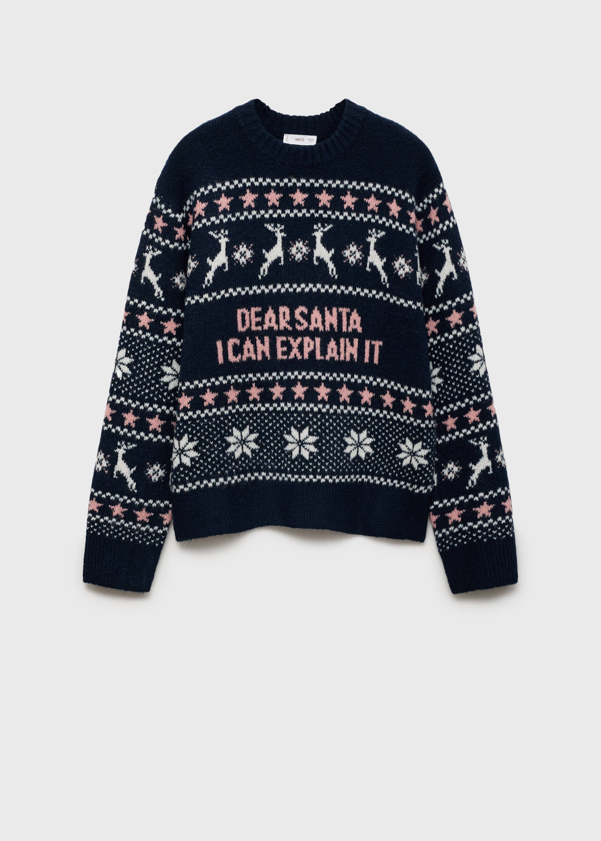 Pull-over Noël jacquard - Article sans modèle