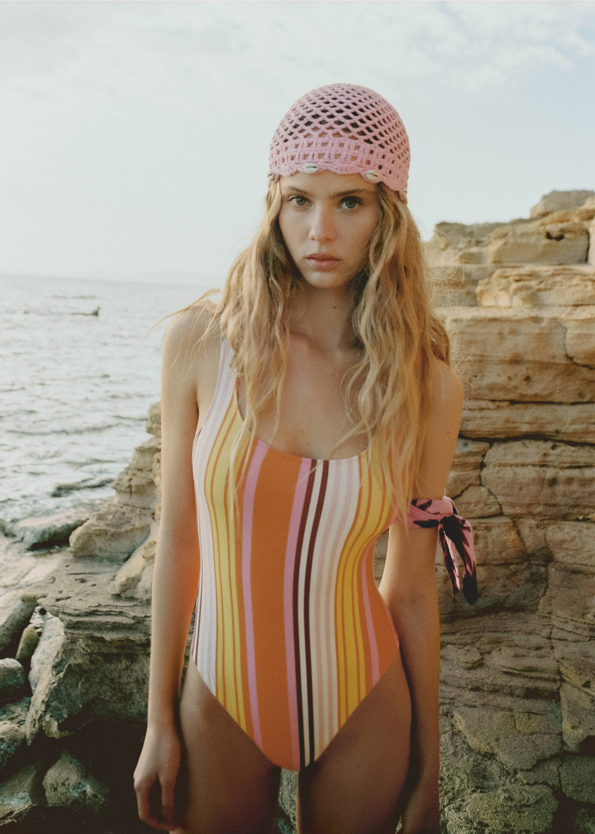 Gorro casquete crochet - Plano general