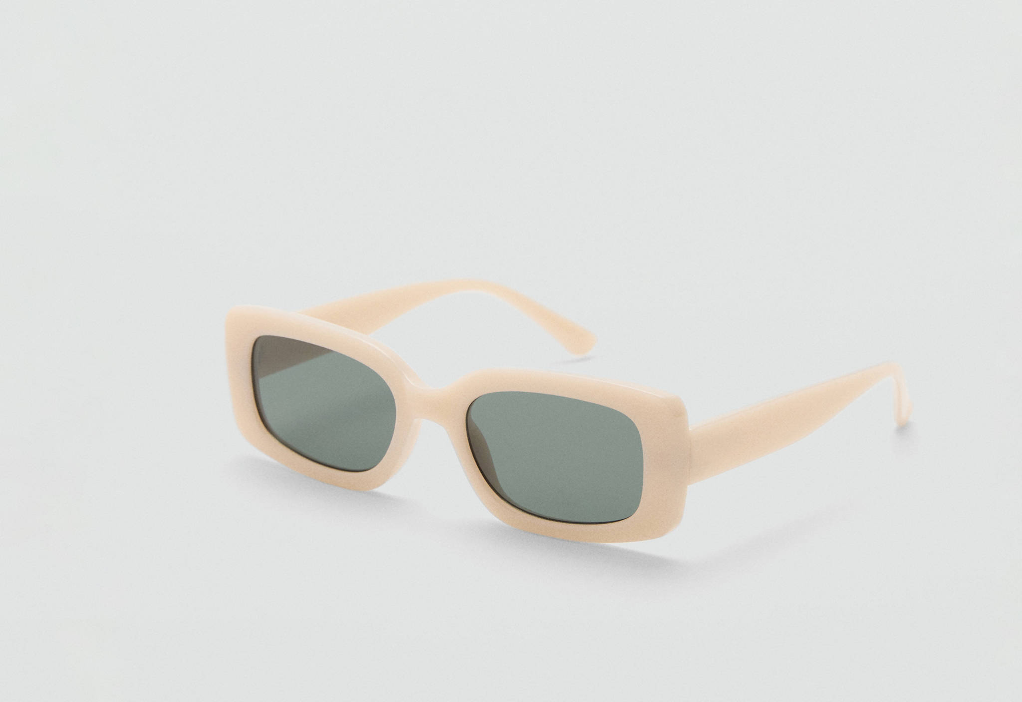 Resin frame sunglasses - Panoramic plane