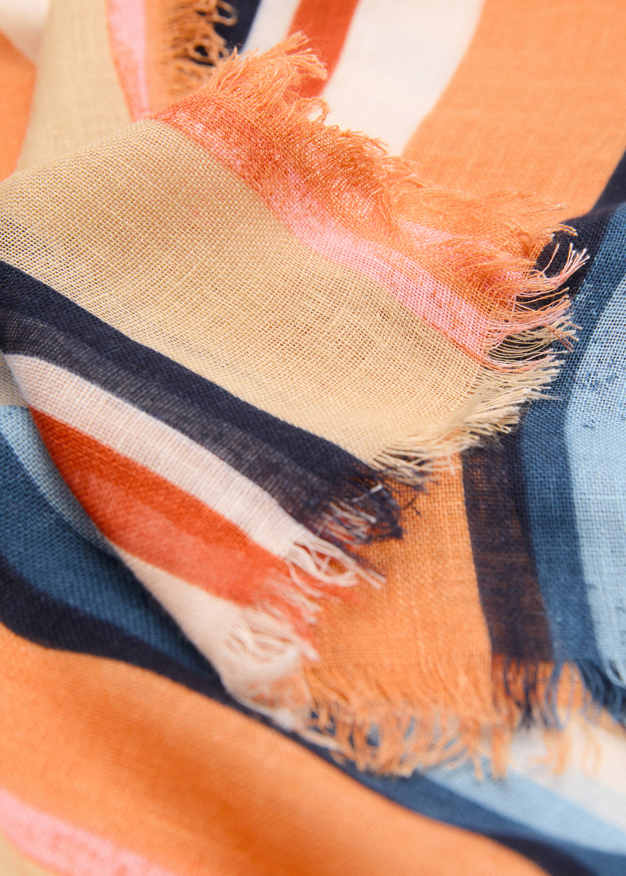 Printed scarf - Medium plane