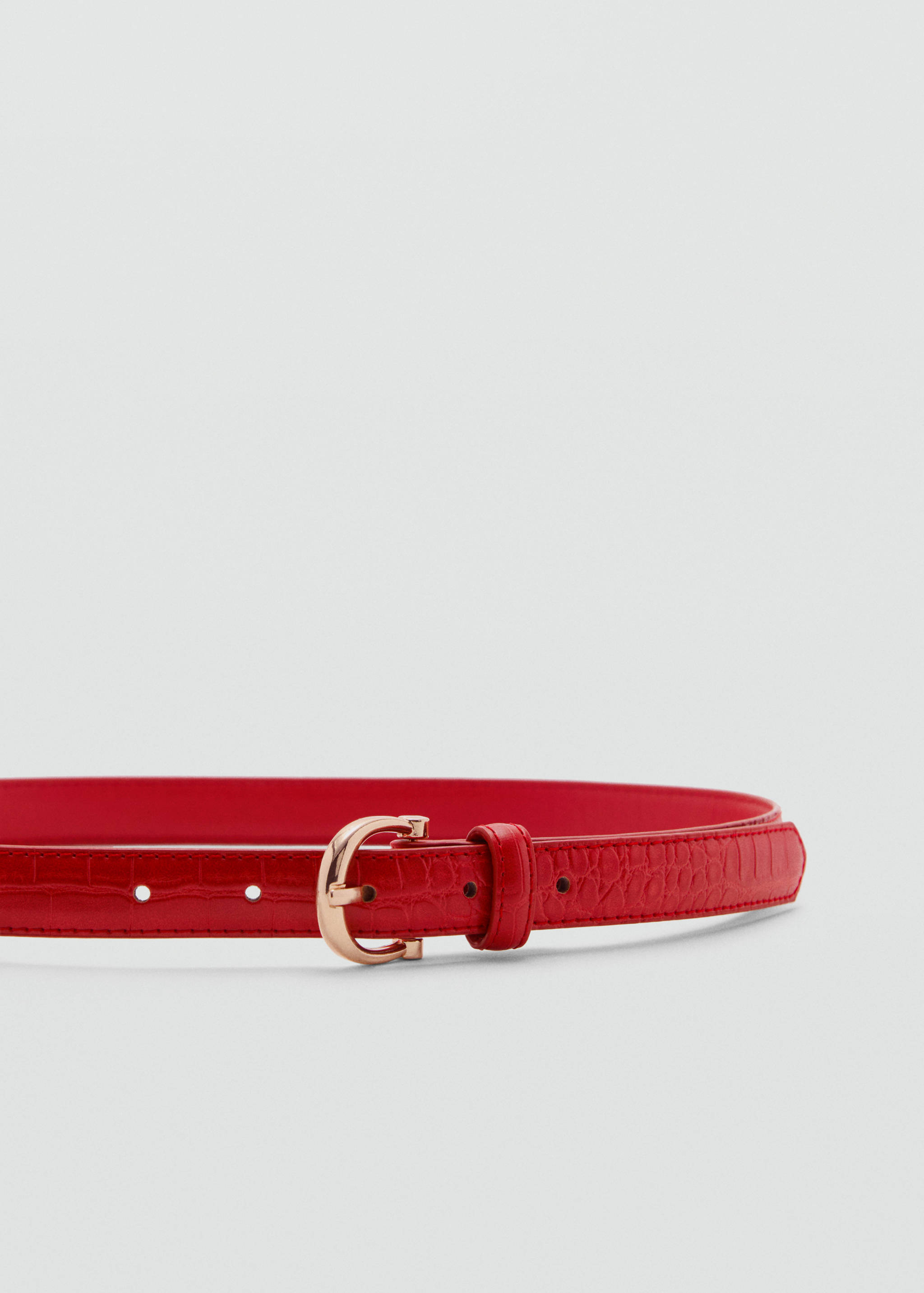 Ceinture effet crocodile - Plan moyen