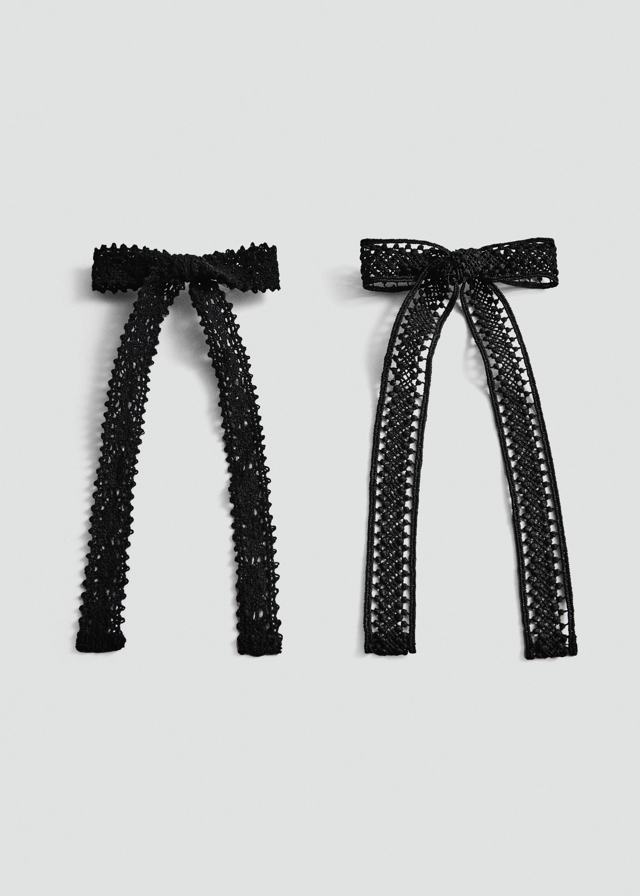 Pack 2 pasadores lazo crochet - Artículo sin modelo