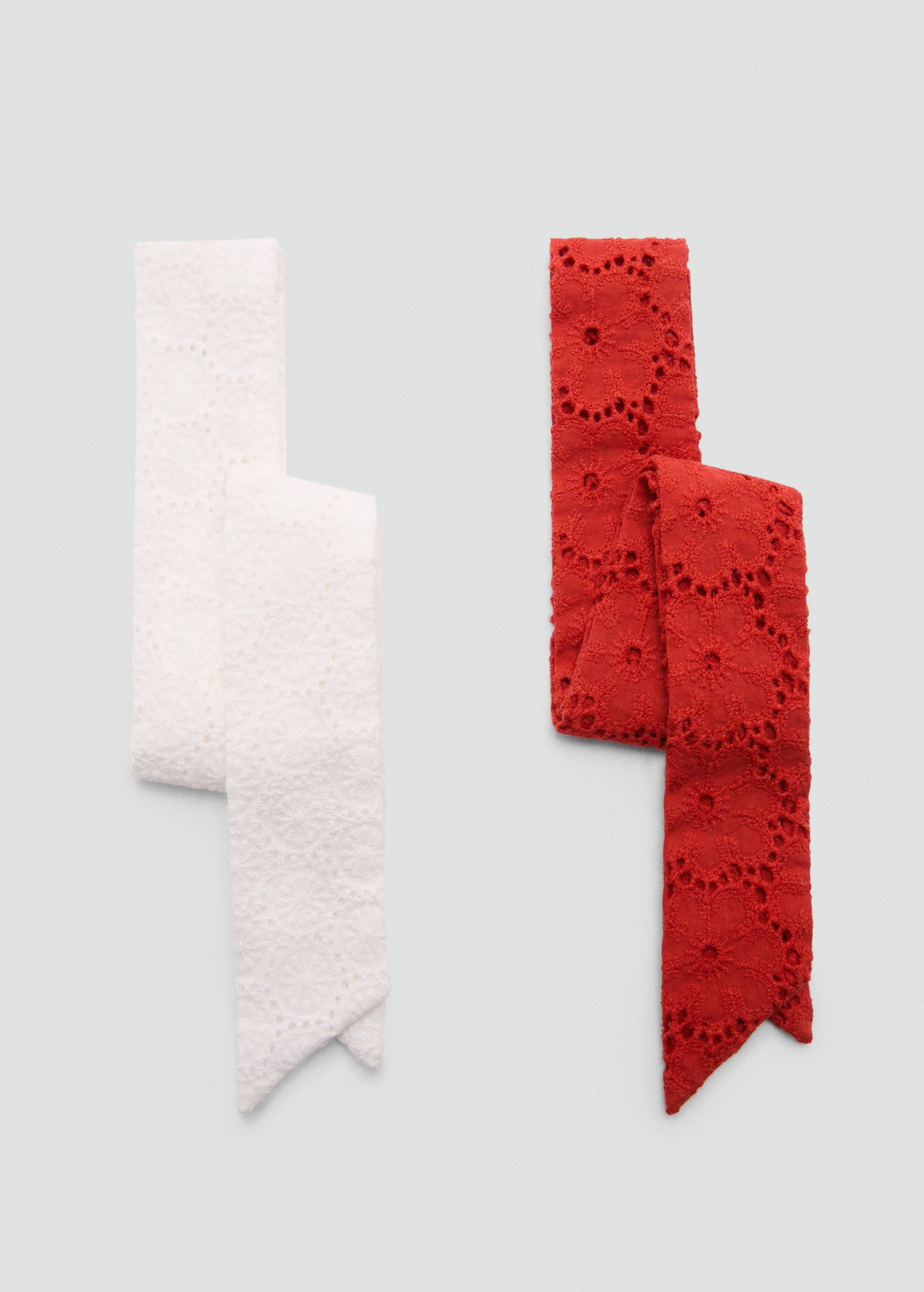 Pack 2 fulards brodats - Article sense model