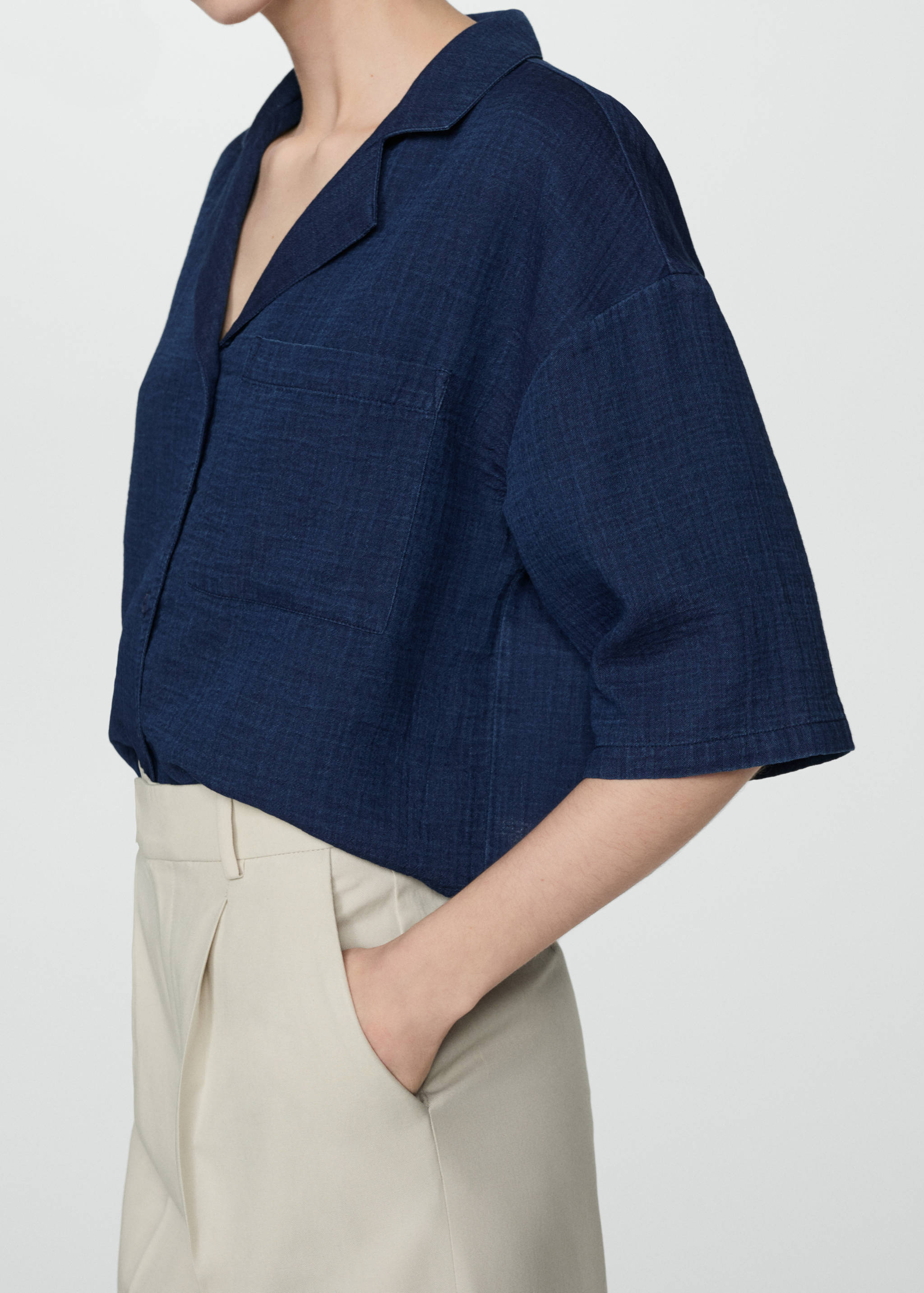 Camisa cotó màniga curta - Detall de l'article 6