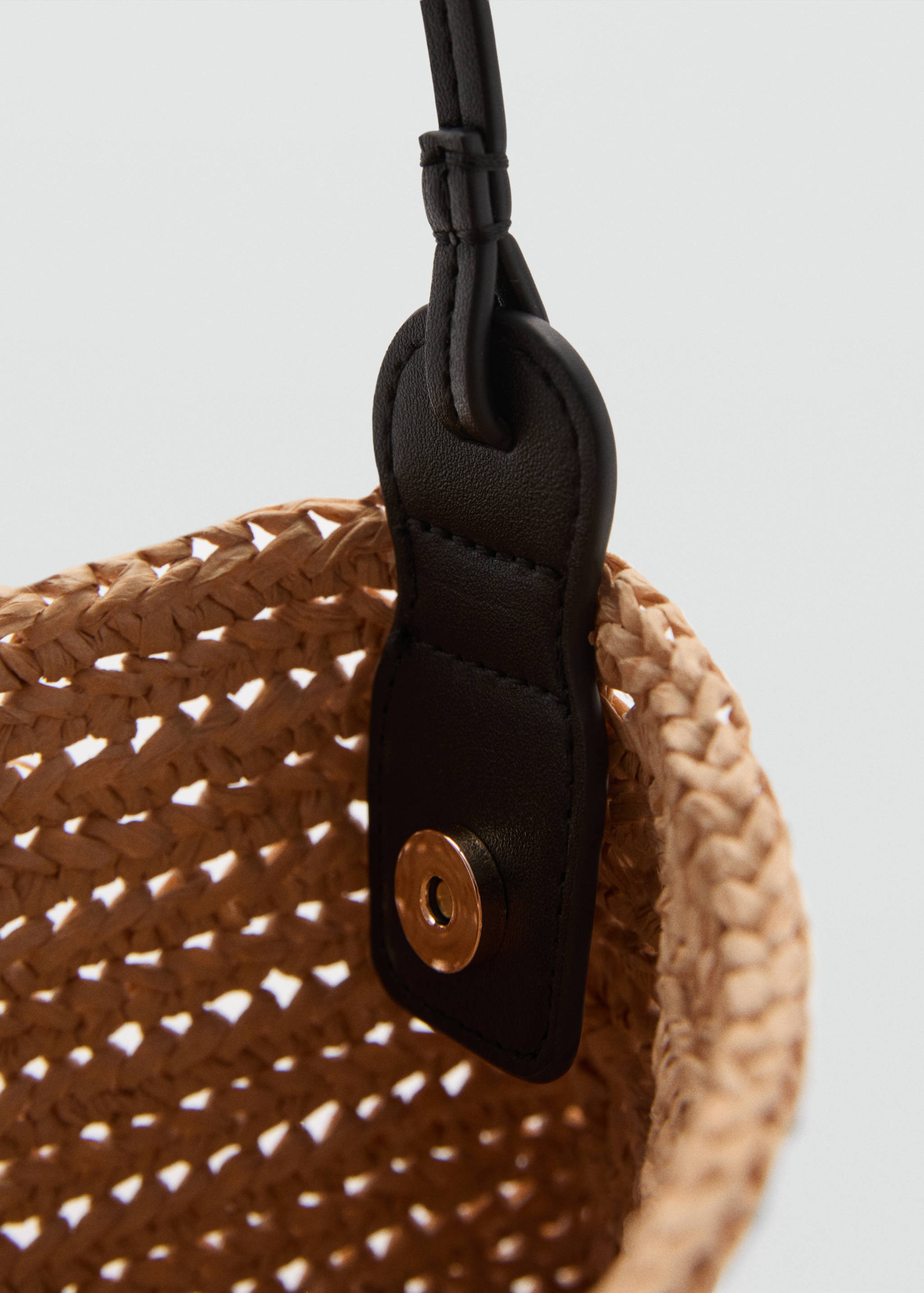Natural fibre shoulder bag - Details of the article 2
