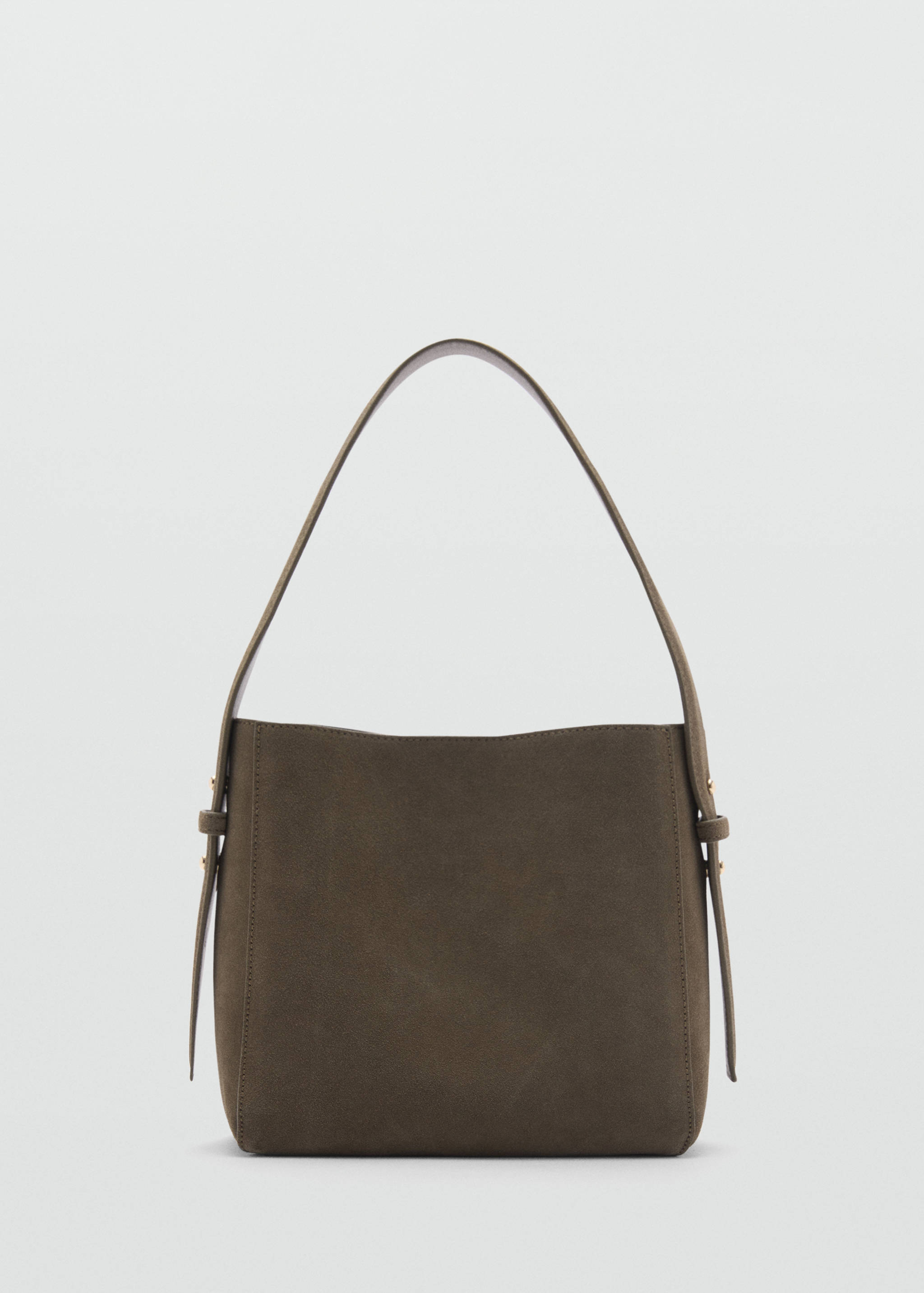 Suede shoulder bag - Article without model