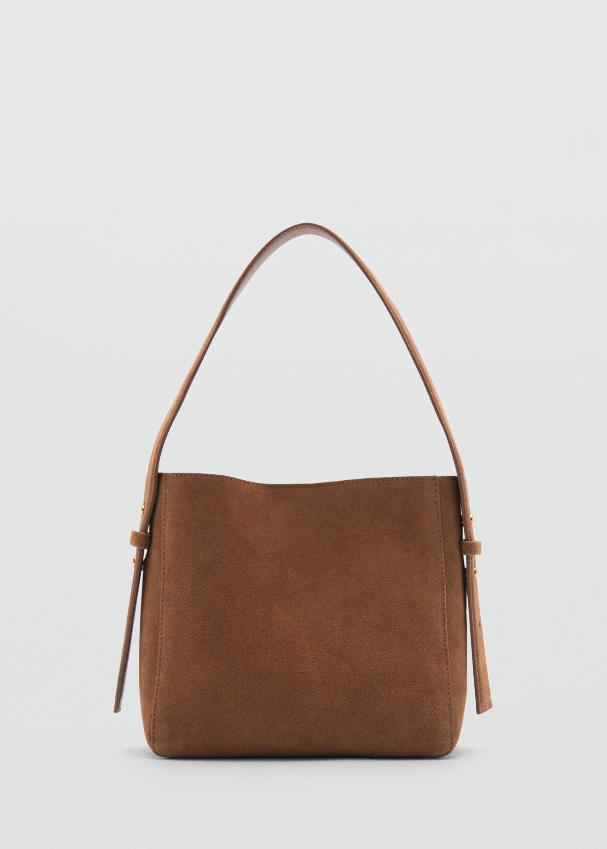 Suede shoulder bag - Article without model
