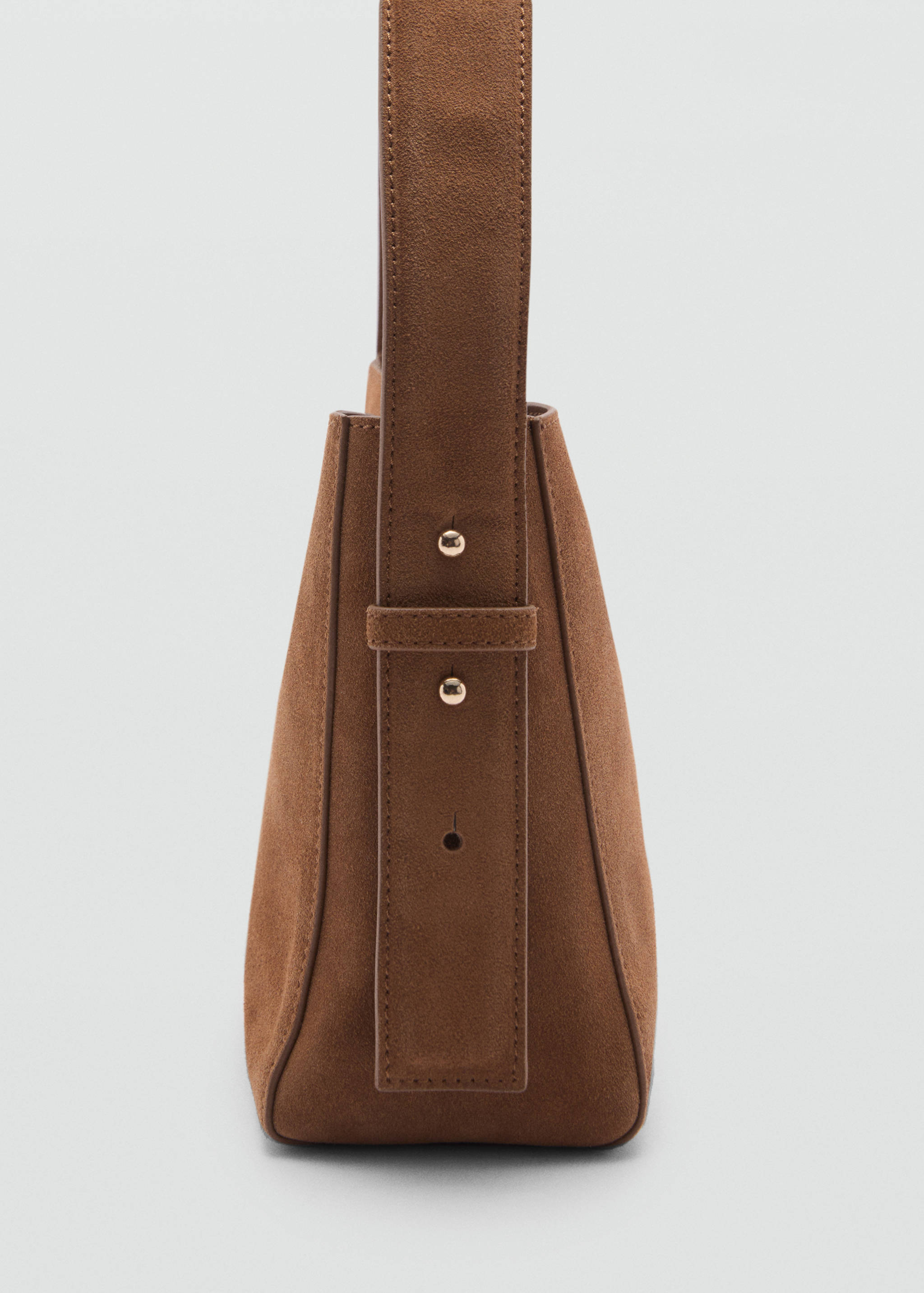 Suede shoulder bag - Details of the article 1