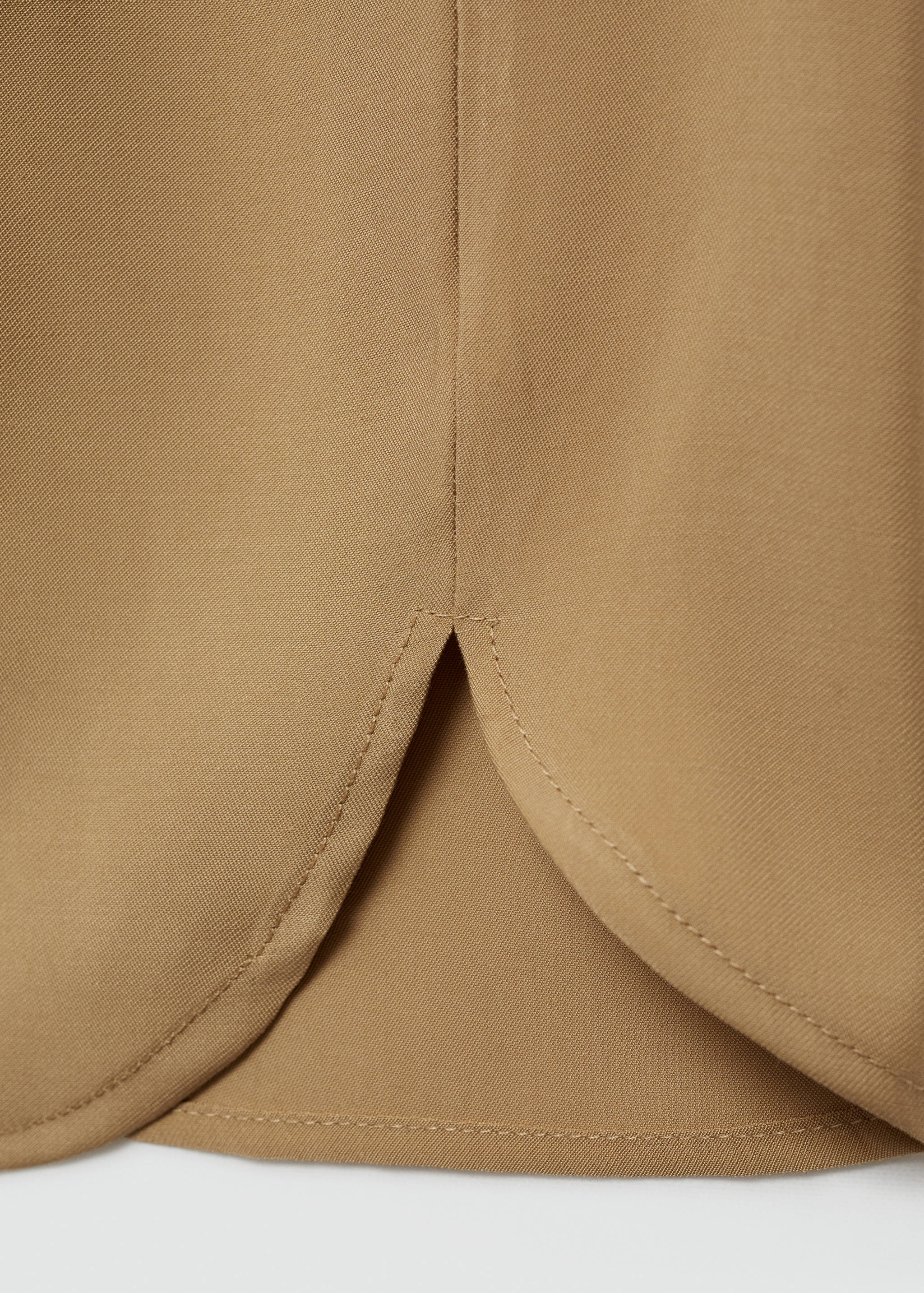 Chemise satinée manches courtes - Détail de l'article 0