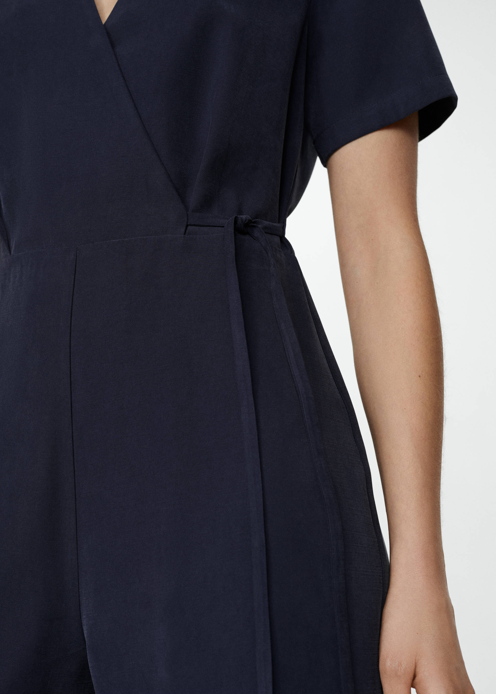 Bow wrap jumpsuit - Details of the article 6